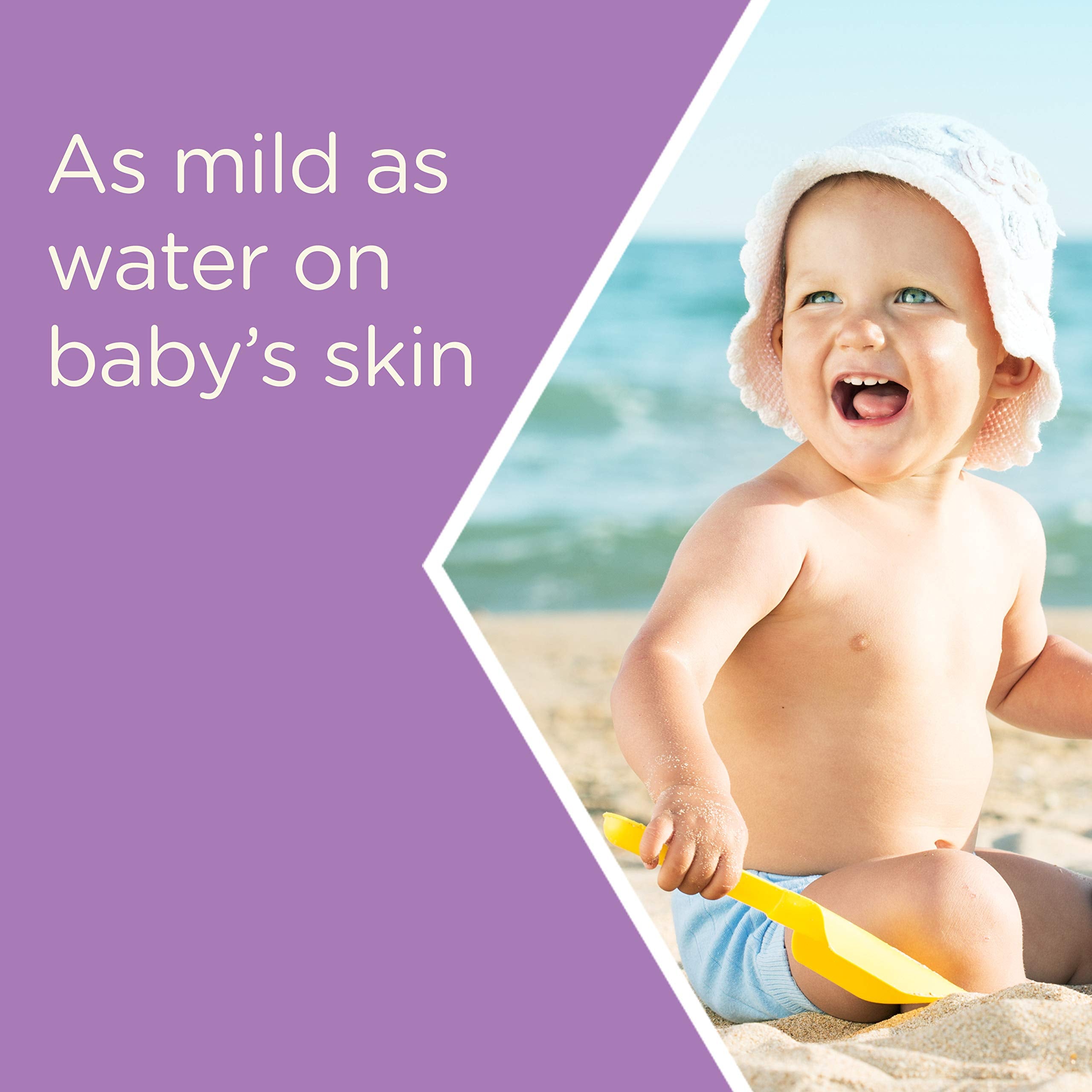 Aveeno Baby Continuous Protection Zinc Oxide Mineral Sunscreen Lotion For Sensitive Skin, Broad Spectrum Spf 50, Tear-Free, Swea