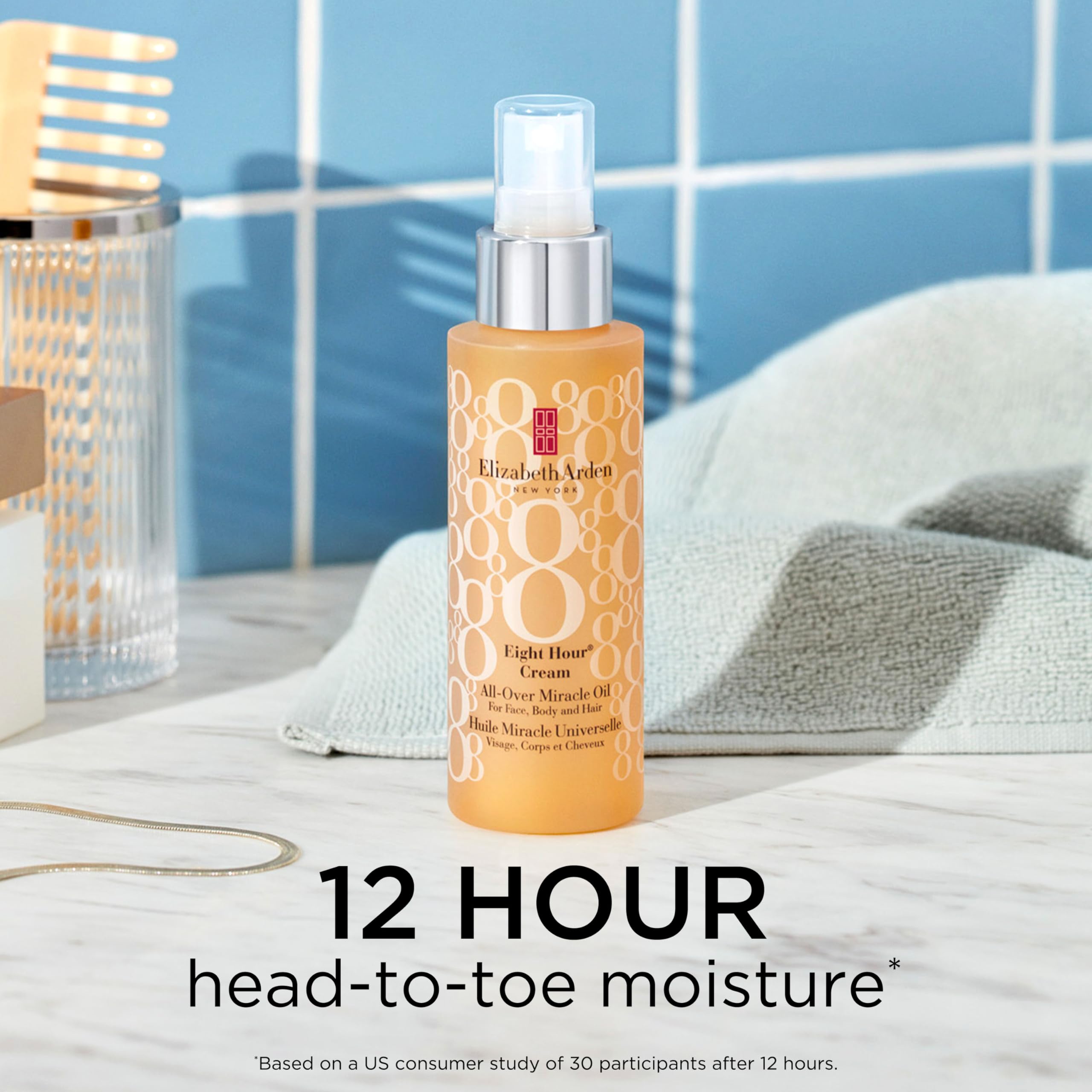 Elizabeth Arden Eight Hour Cream All Over Miracle Oil, 3.4 Oz