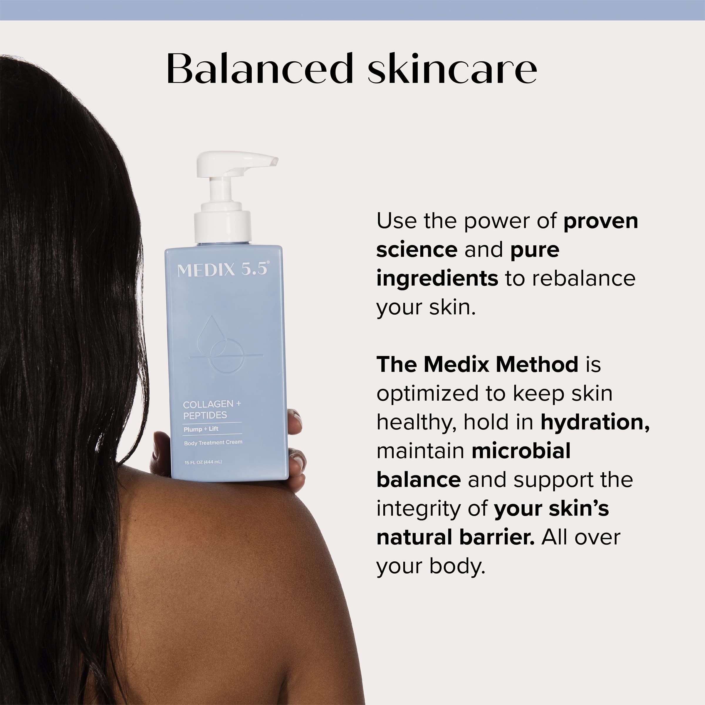 Medix 5.5 Collagen Cream Skin Care Face Lotion & Body Lotion For Dry Skin | Anti Aging Collagen Peptides Firming Cream Body Mois