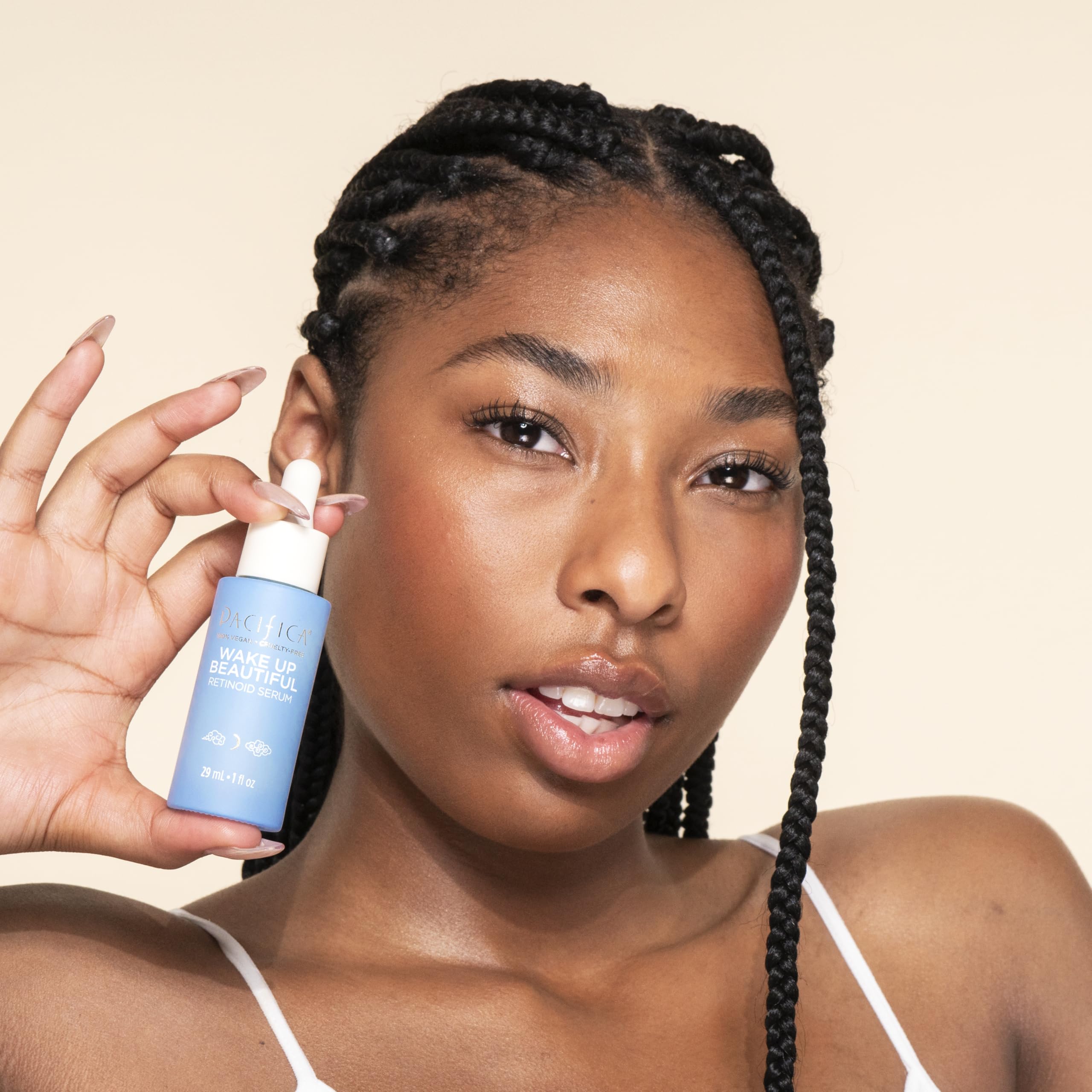 Pacifica Beauty Wake Up Beautiful Overnight Retinoid Serum, Skincare, Reduce Fine Lines, Wrinkles, Dark Spots, And Uneven Skin T
