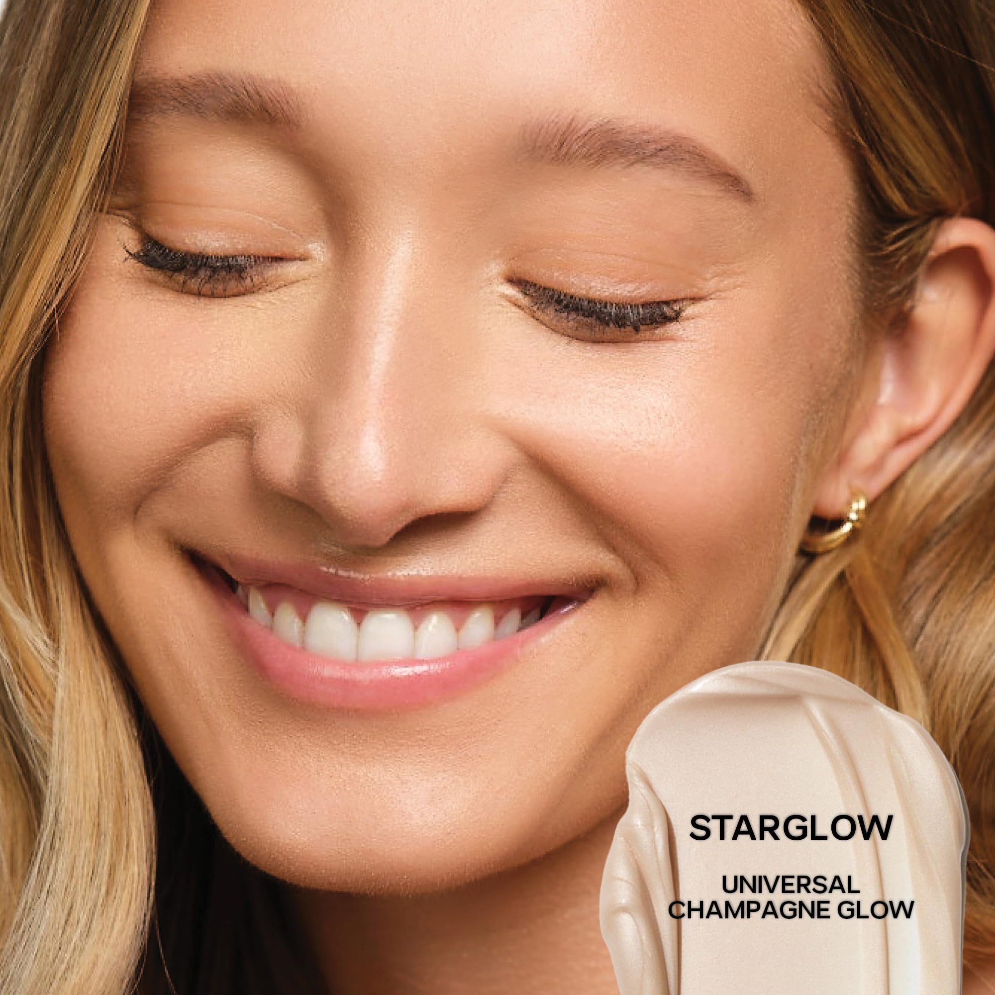 Saie Mini Glowy Super Gel Lightweight Illuminator - Luminizer + Makeup Primer For Glowing Skin - Enriched With Vitamin C + Hydra