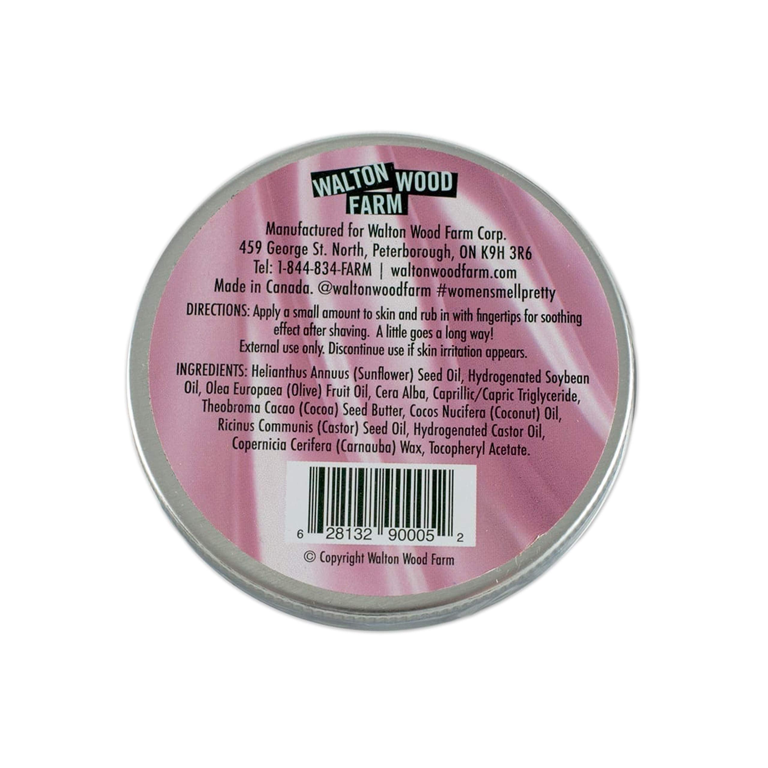 Walton Wood Farm Aftershave (B'Ver Balm) Vegetarian-Friendly And Paraben-Free 2.5 Oz