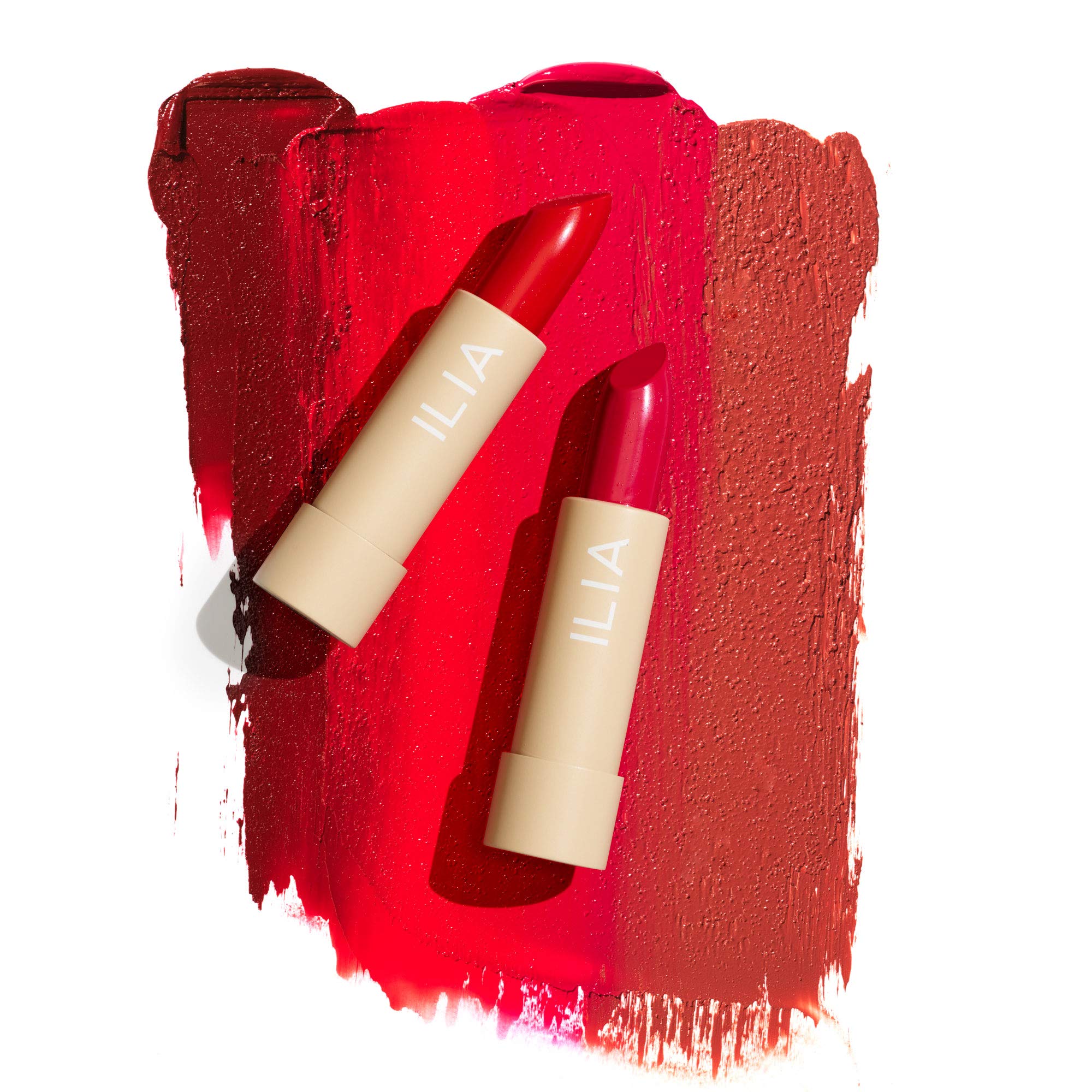 Ilia - Color Block Lipstick | Non-Toxic, Vegan, Cruelty-Free, Hydrating + Long Lasting, No Budge Color With Full Coverage (Ultra