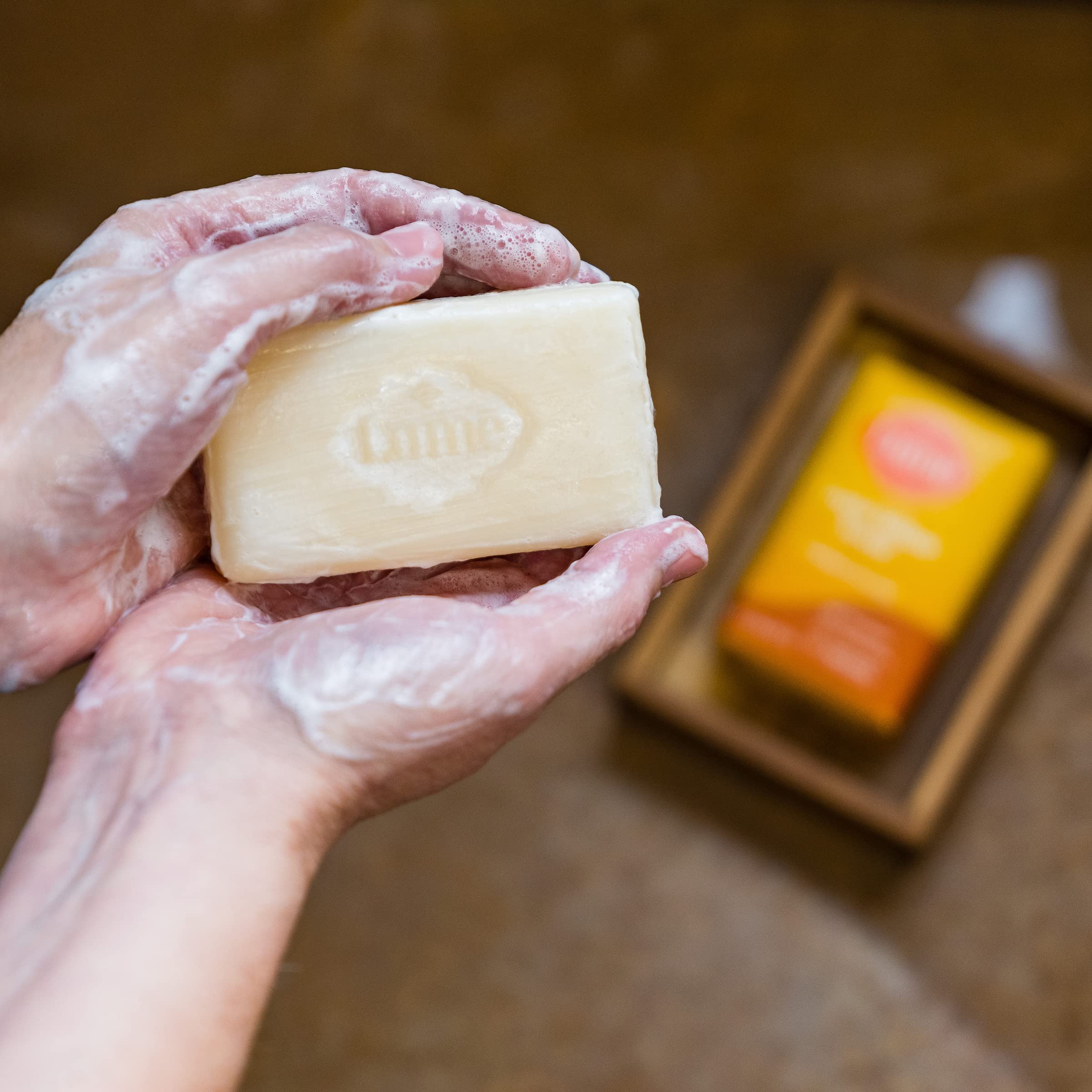 Lume Triple Milled Soap - Rich Moisture & Gentle Cleansing - Paraben Free, Phthalate Free, Skin Safe - 5 Ounce (Pack Of 4) (Toas