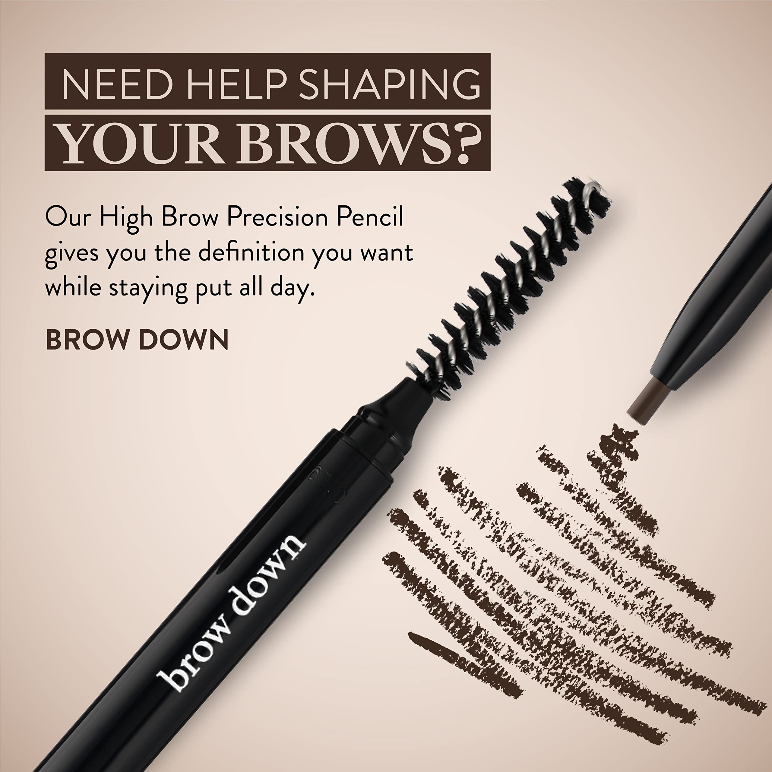 Mented Cosmetics | Eyebrow Pencil, Eyebrow Stencil, Eyebrow Brush, High Brow Pencil With Spoolie | Natural Looking Brows, All Da