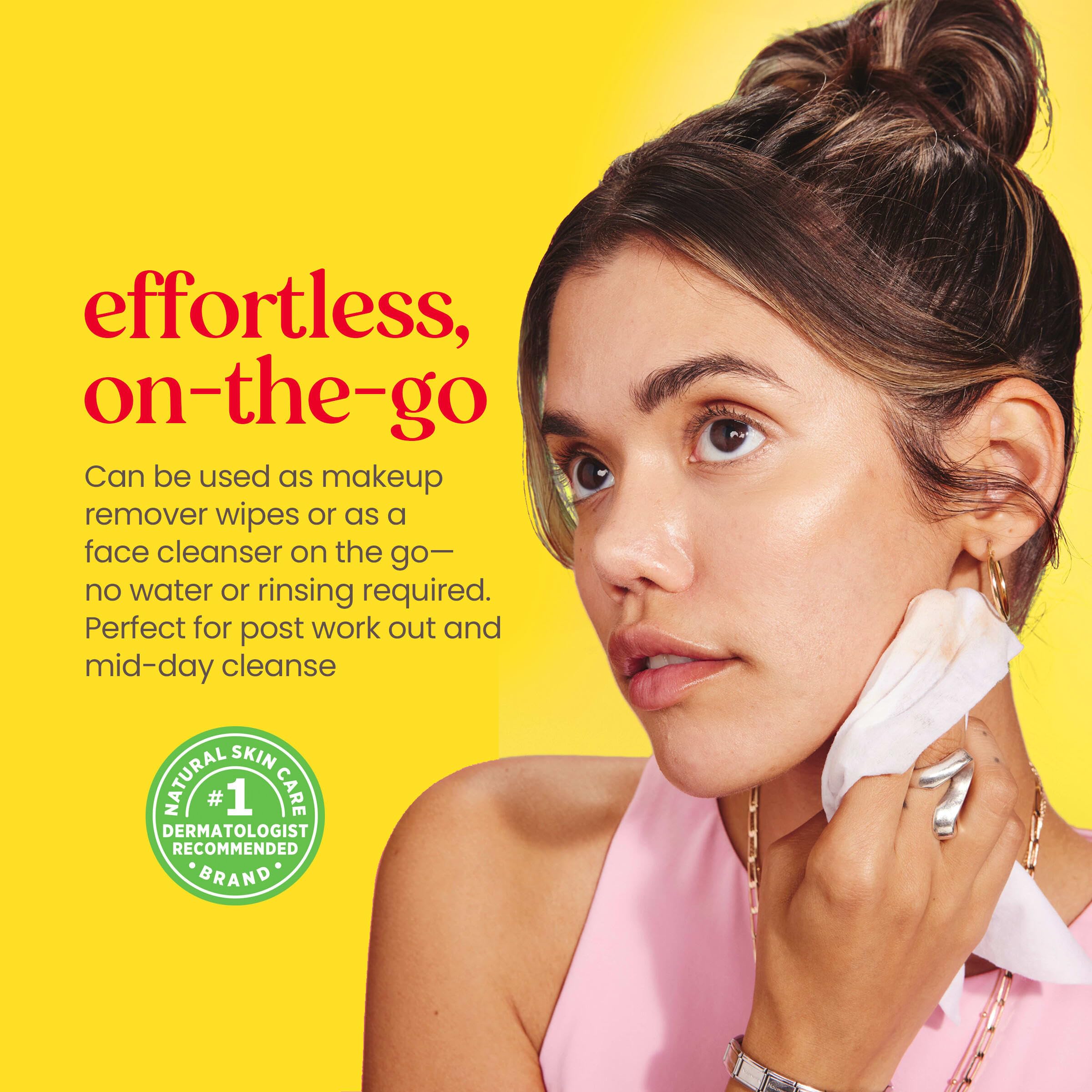 Burt 'S Bees White Tea Face Wipes, For All Skin Types, College Back To School Dorm Essentials, Hydrating Makeup Remover & Facial