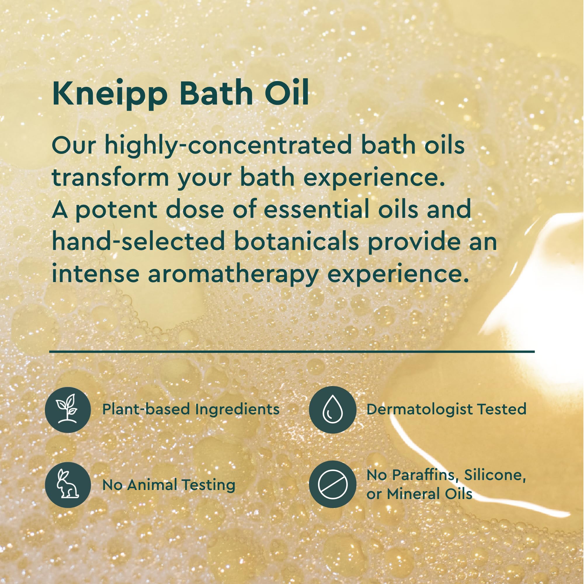 Kneipp Joint & Muscle Arnica Bath Oil - Good For Achy Joints & Post-Workout Recovery - Vegan - 3.38 Fl Oz - Up To 10 Baths