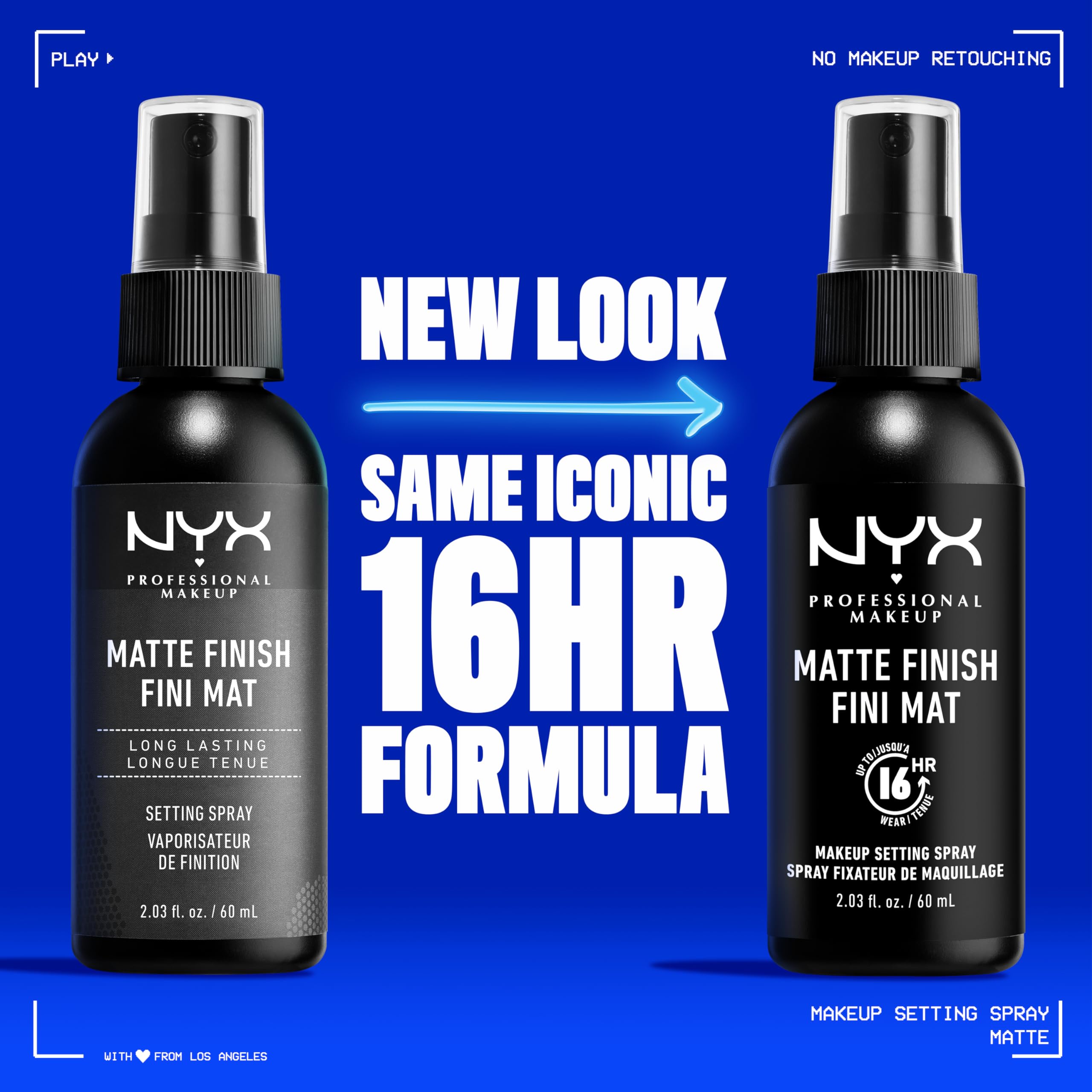 Nyx Professional Makeup Makeup Setting Spray, Matte Finish , 2.03 Fl Oz (Pack Of 1)