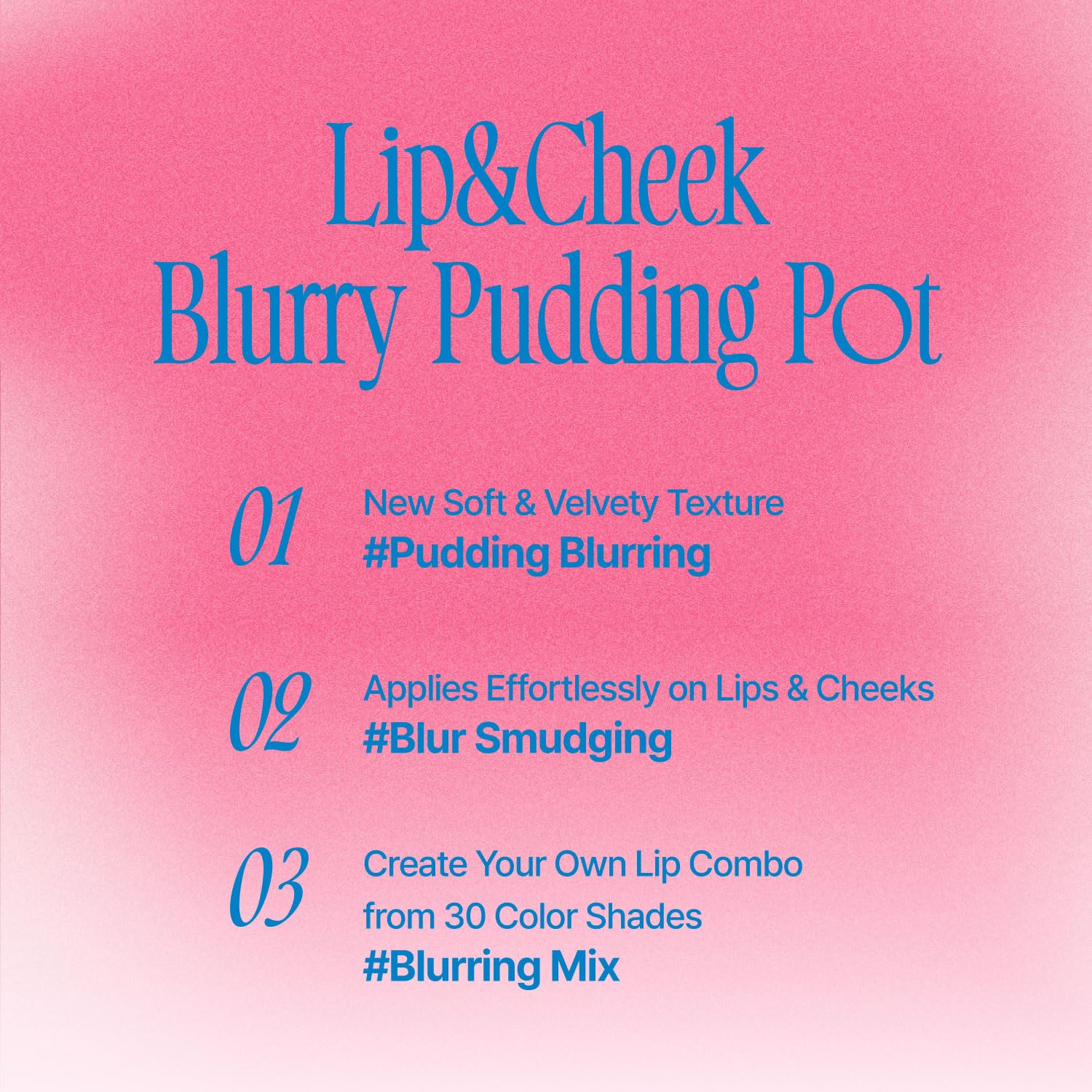 Fwee Lip&Cheek Blurry Pudding Pot | Reddish Moment - Ambitious | Makeup Blush, Buildable Lightweight, Multi-Use Soft Matte Finis
