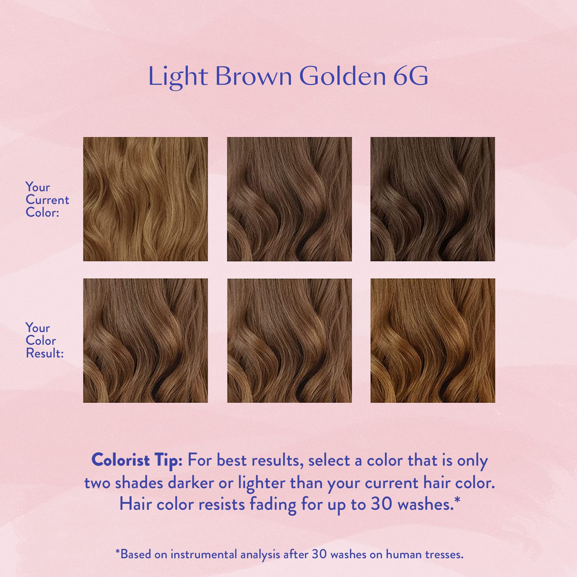 Esalon Permanent Hair Color & Dye Kit - Light Brown Golden - Professional-Grade Ammonia-Free Personal Colorist For Up To 100% Gr