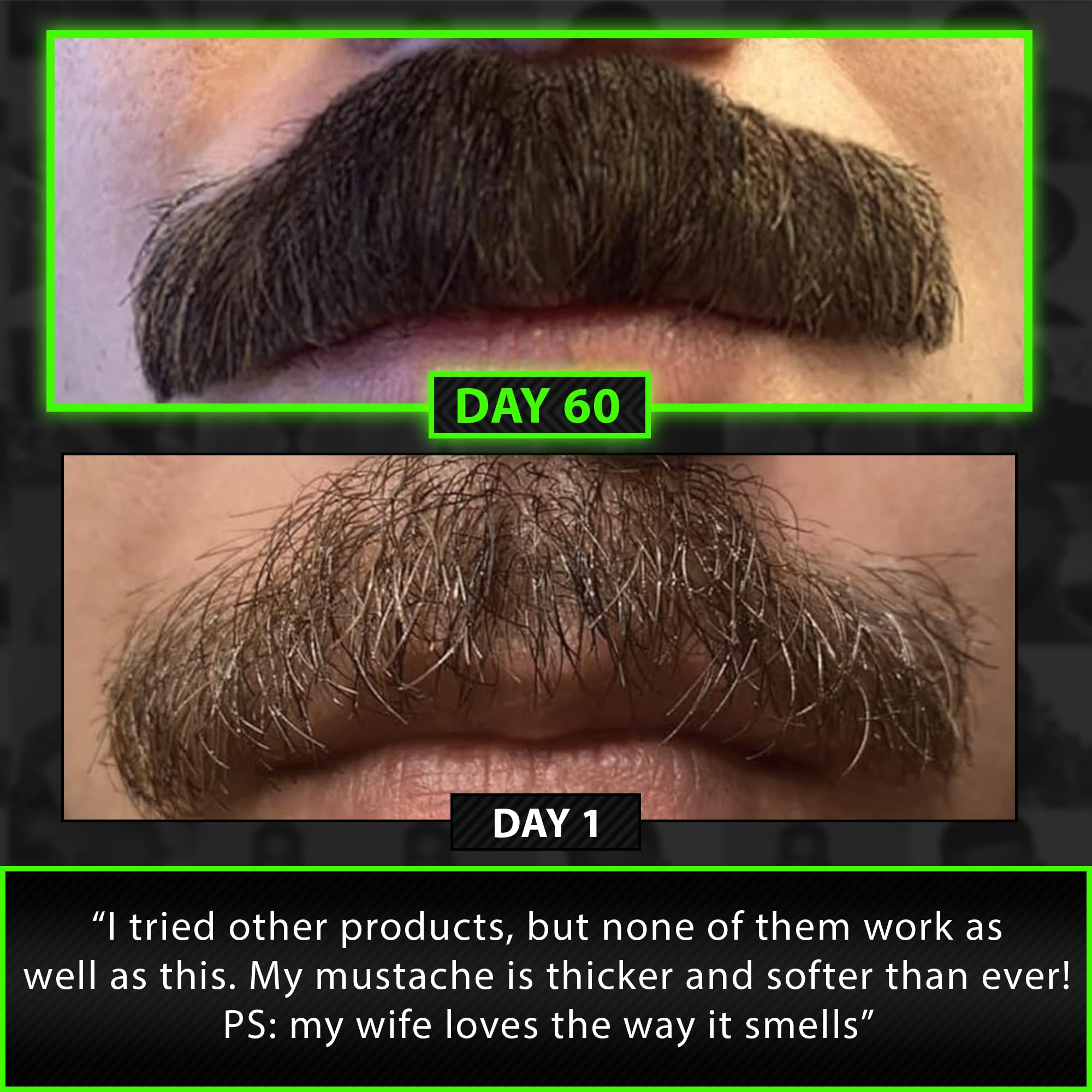 2X Thickening Biotin Beard Balm For Men & Mustache Wax For Beard Growth  Organic Beard Conditioner For Men & Beard Softener For
