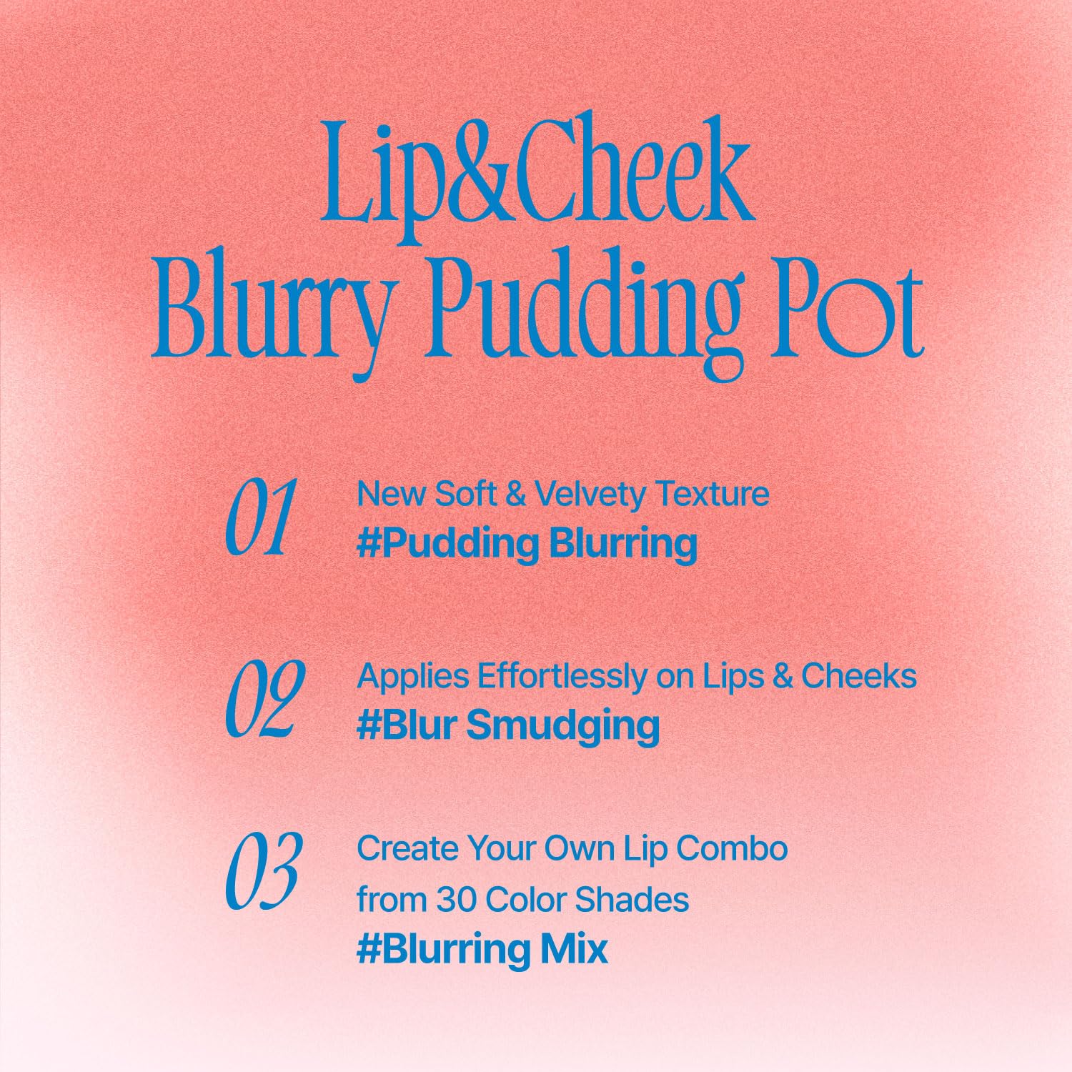 Fwee Lip&Cheek Blurry Pudding Pot | Bestie Moment - Bff | Makeup Blush, Buildable Lightweight, Multi-Use Soft Matte Finish | 5G