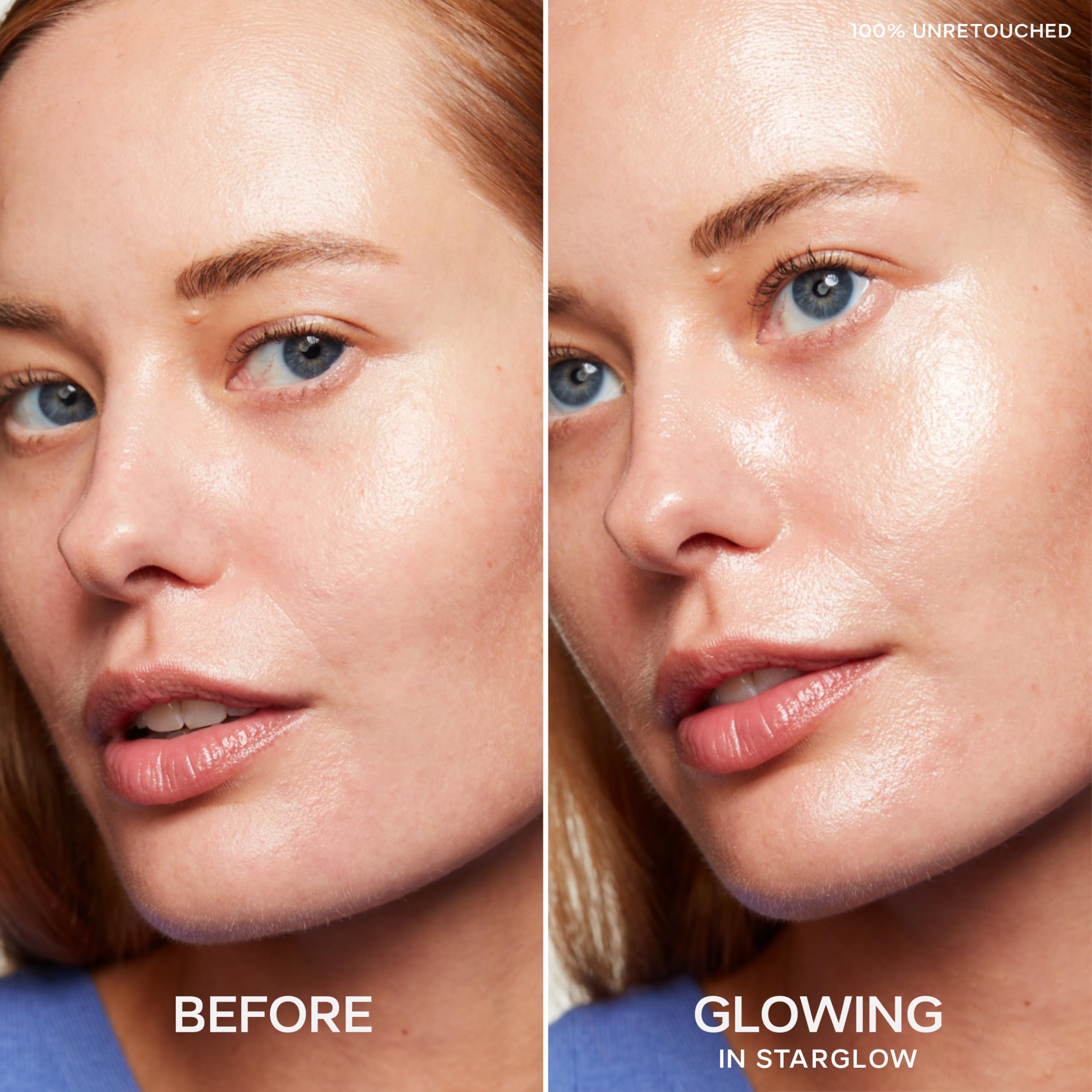Saie Mini Glowy Super Gel Lightweight Illuminator - Luminizer + Makeup Primer For Glowing Skin - Enriched With Vitamin C + Hydra
