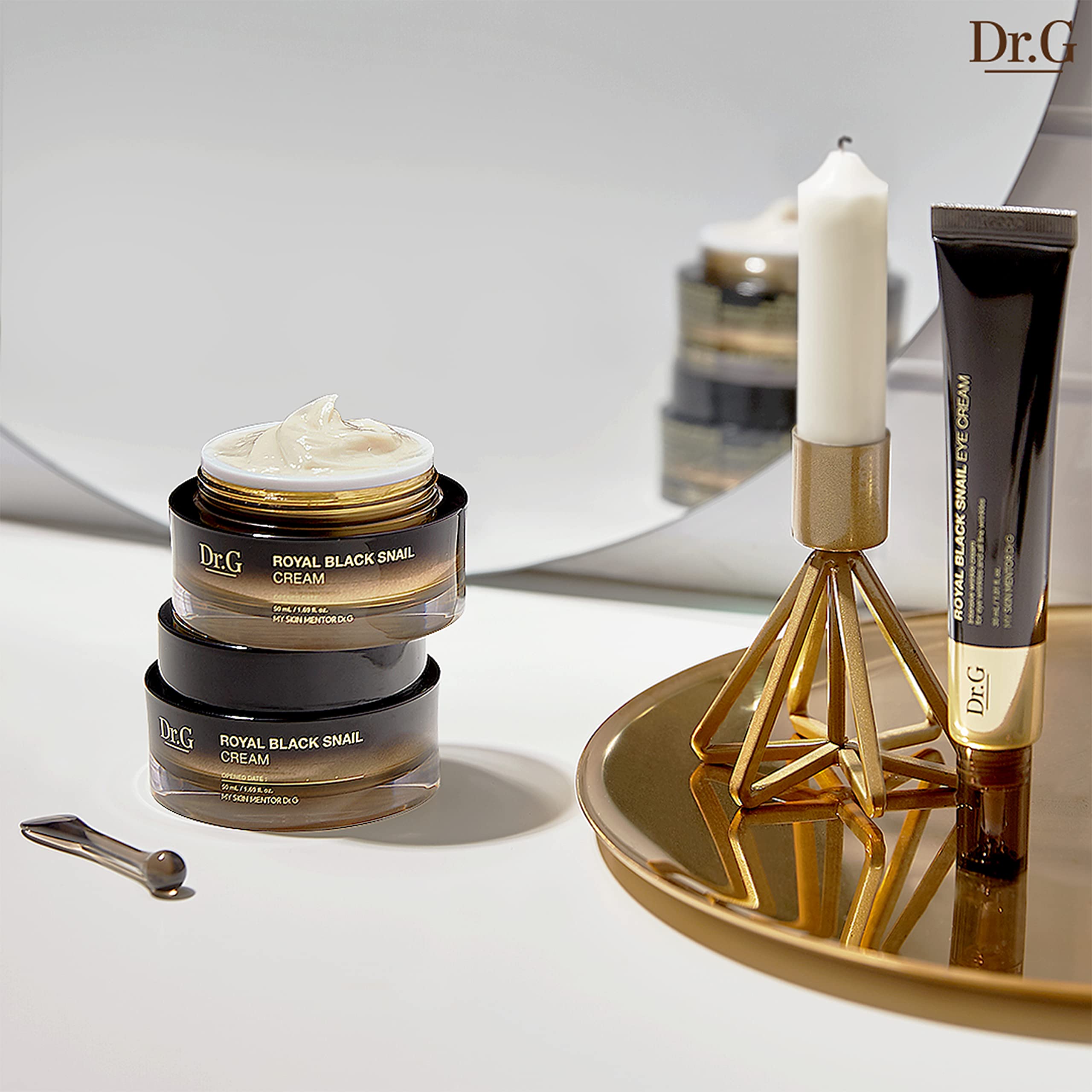 Dr. G Royal Black Snail Cream, 50Ml - Korean Moisturizer, Snail Mucin Moisturizer, Korean Skin Care Moisturizer, Korean Face Moi