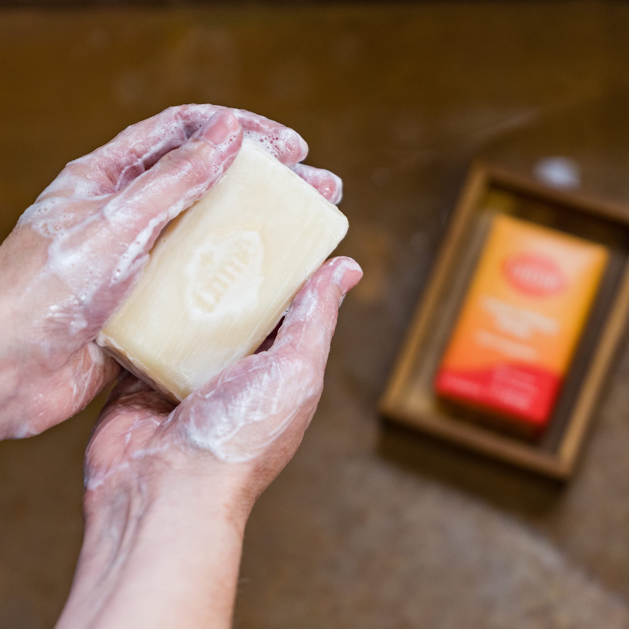 Lume Triple Milled Soap - Rich Moisture & Gentle Cleansing - Paraben Free, Phthalate Free, Skin Safe - 5 Ounce (Pack Of 4) (Clea