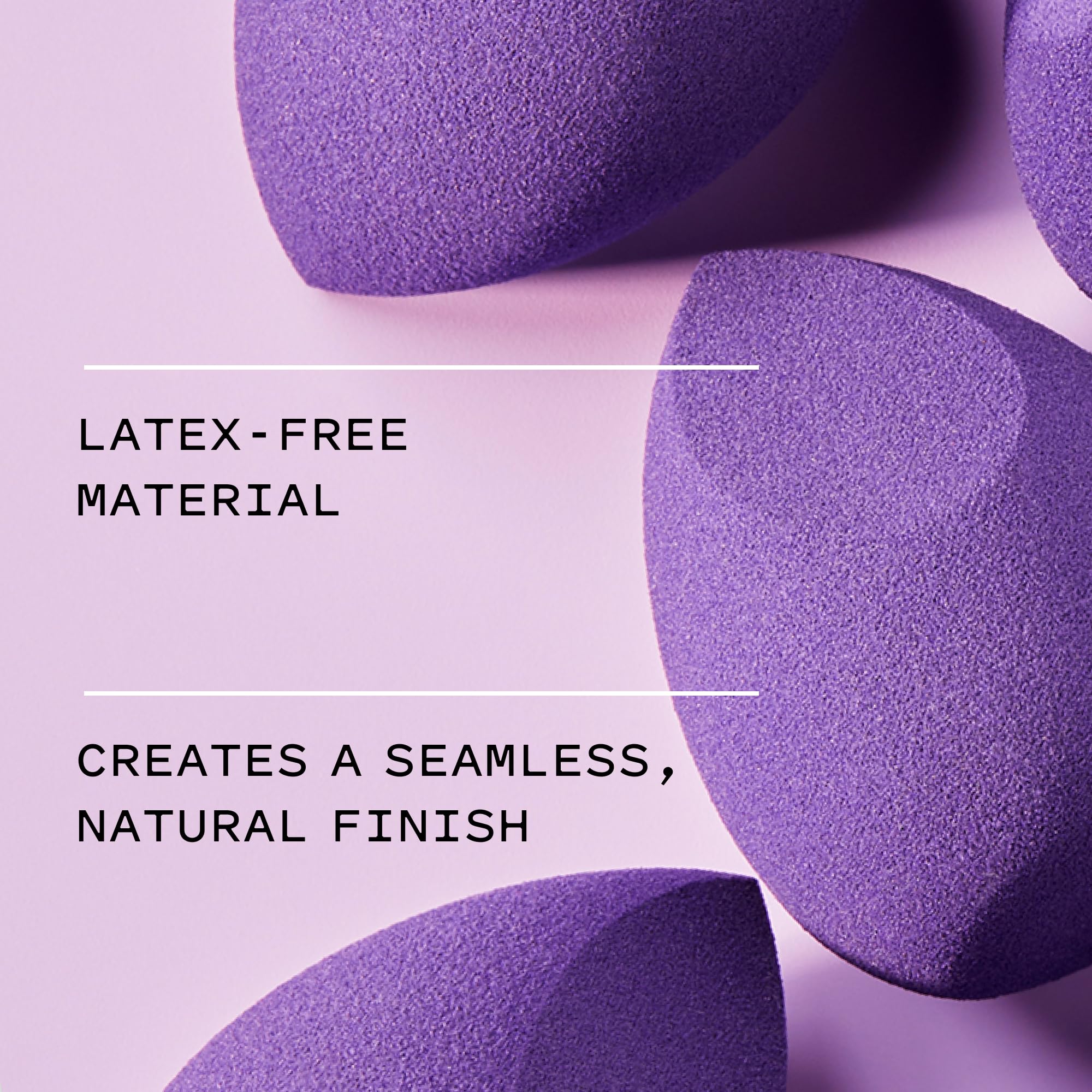 Keys Soulcare Natural Beauty Makeup Blending Sponge, Gentle + Angled For Precise Application, Blends Creams, Liquids & Powders,