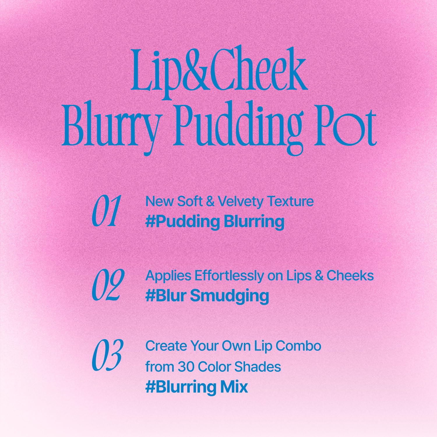 Fwee Lip&Cheek Blurry Pudding Pot | Blushed Moment - Skirt | Makeup Blush, Buildable Lightweight, Multi-Use Soft Matte Finish |