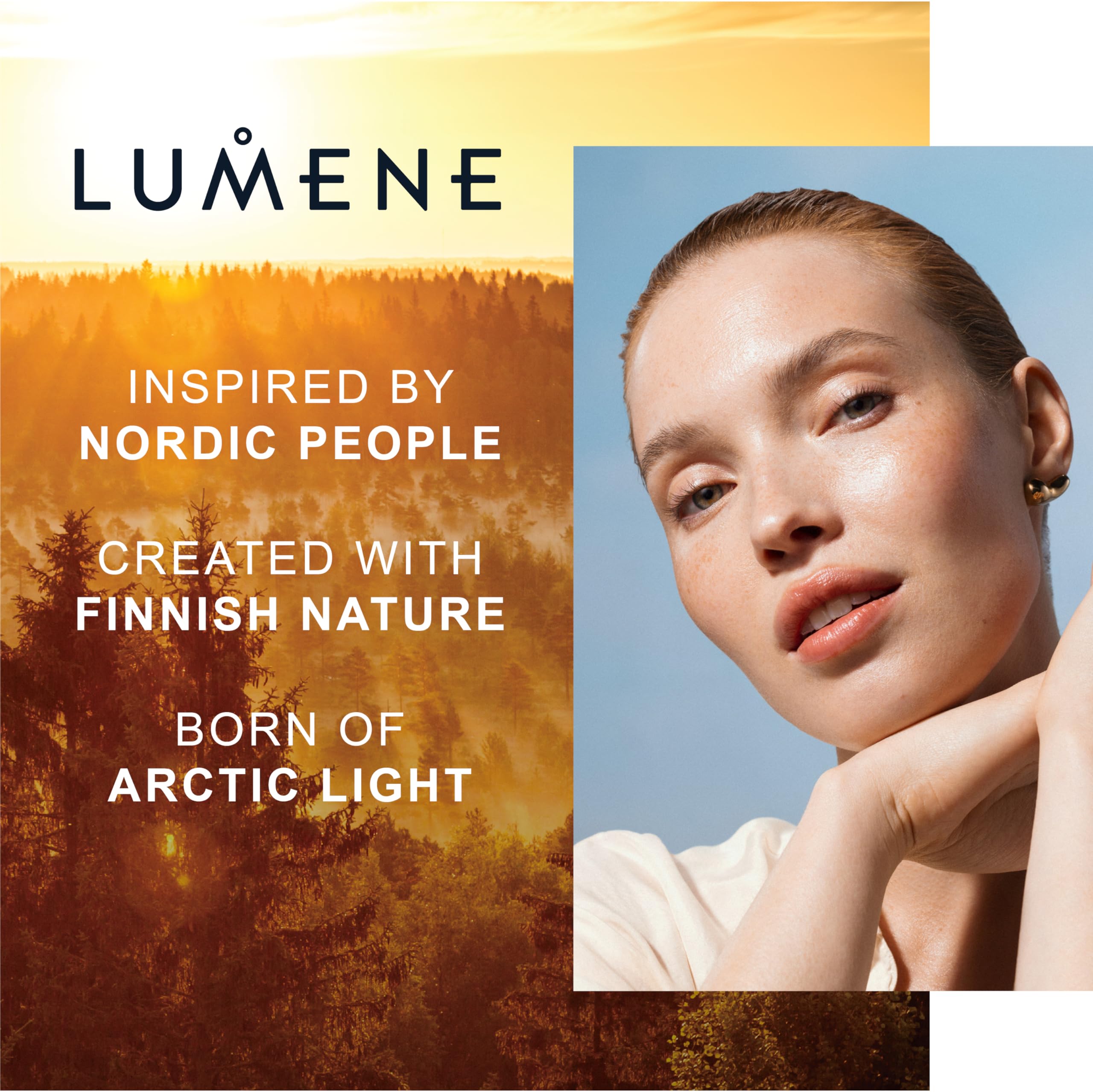 Lumene Invisible Illumination [Kaunis] Liquid Bronzer - Skincare-Infused Bronzing Drops With Buildable Texture - Made With Pearl