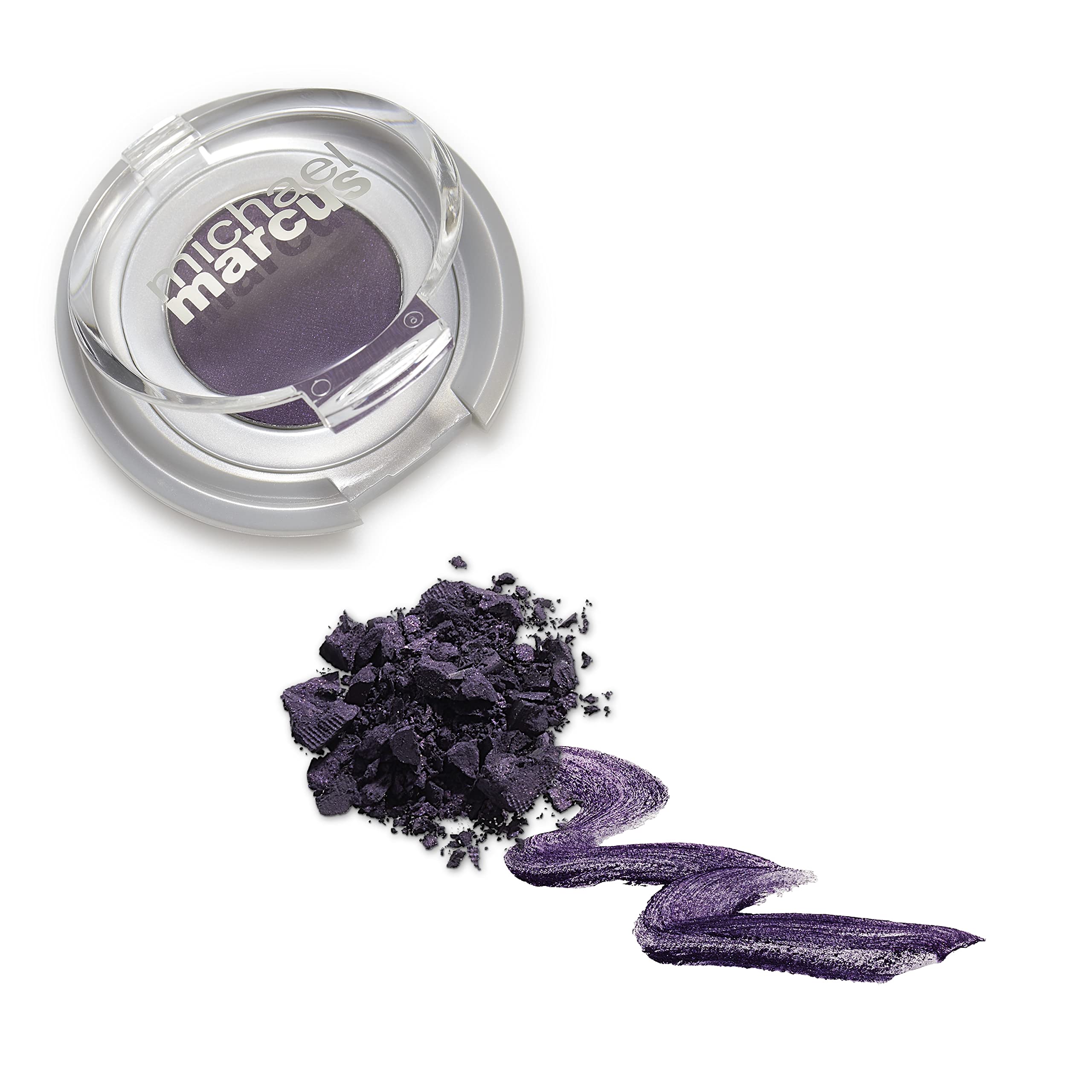Michael Marcus Makeup Cake Eye Liner (Trashy) - Water Activated Dry Pressed, Long-Lasting, Vibrant Color & Smudge Resistant Eyel