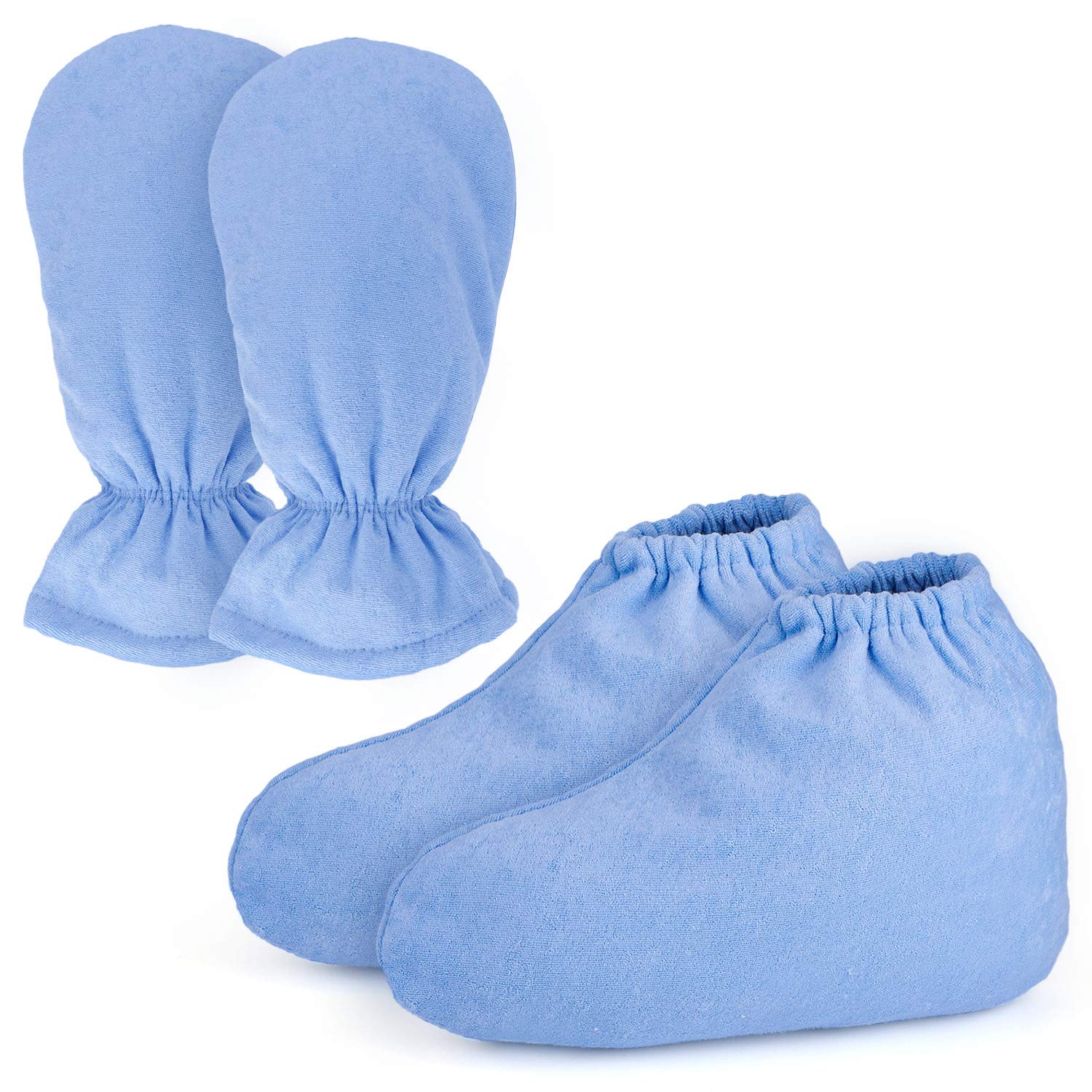 Paraffin Wax Booties and Gloves, Segbeauty Larger Thicker Paraffin Heated Hand SPA Mittens Foot Liners, Gloves & Socks for Hot W