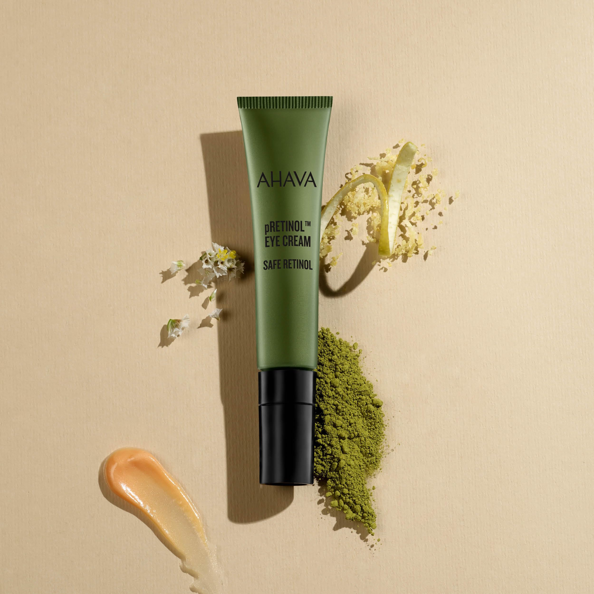 Ahava Safe Pretinol Eye Cream - With Patented Exclusive Safe Pretinol & Dead Sea Osmoter, Firming & Smoothing Eye Cream, Fine Li