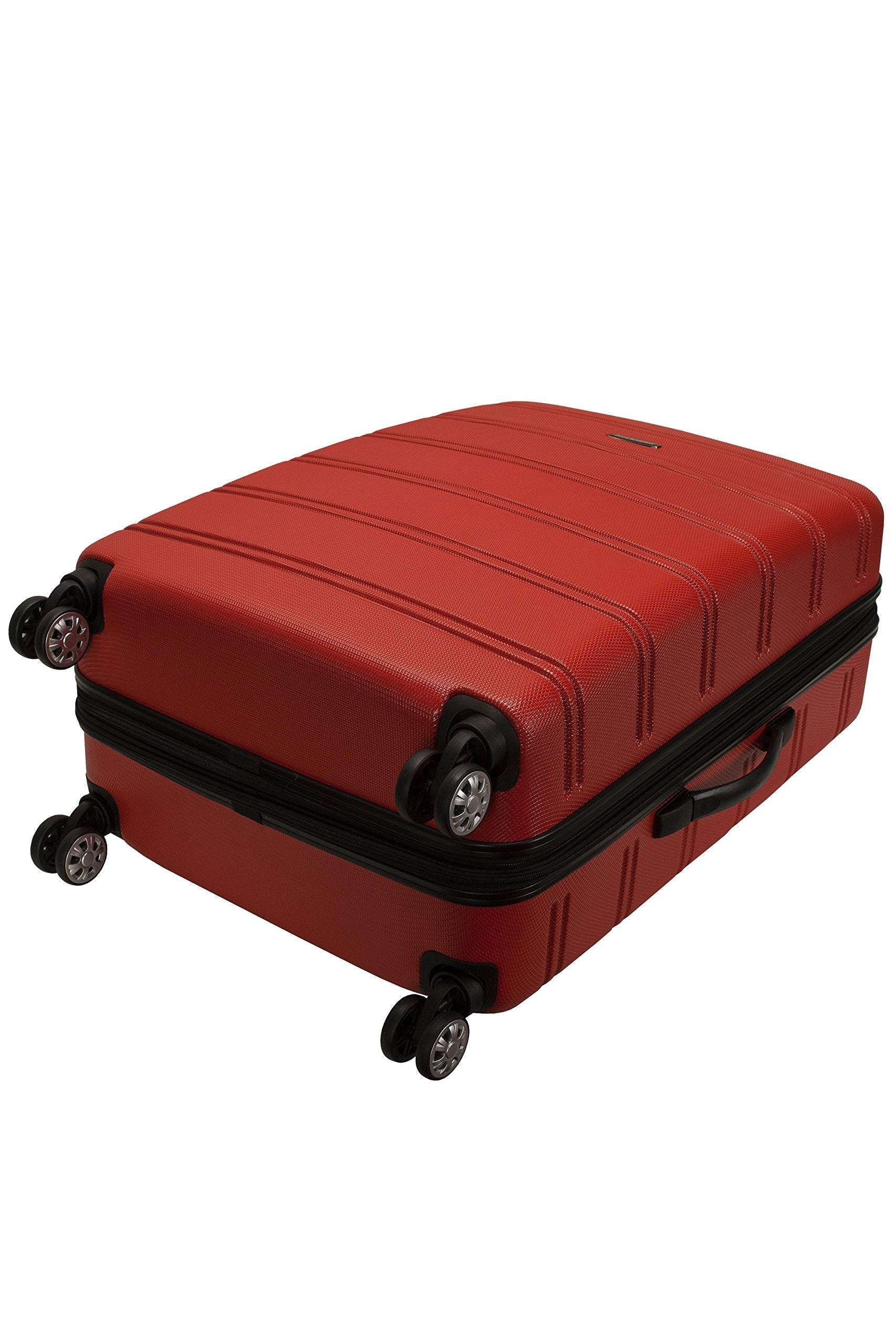 Rockland 28'' Expandable Abs Dual Wheel Spinner Red