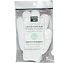 Earth Therapeutics Exfol Hydrating Glv White, 2 Pairs