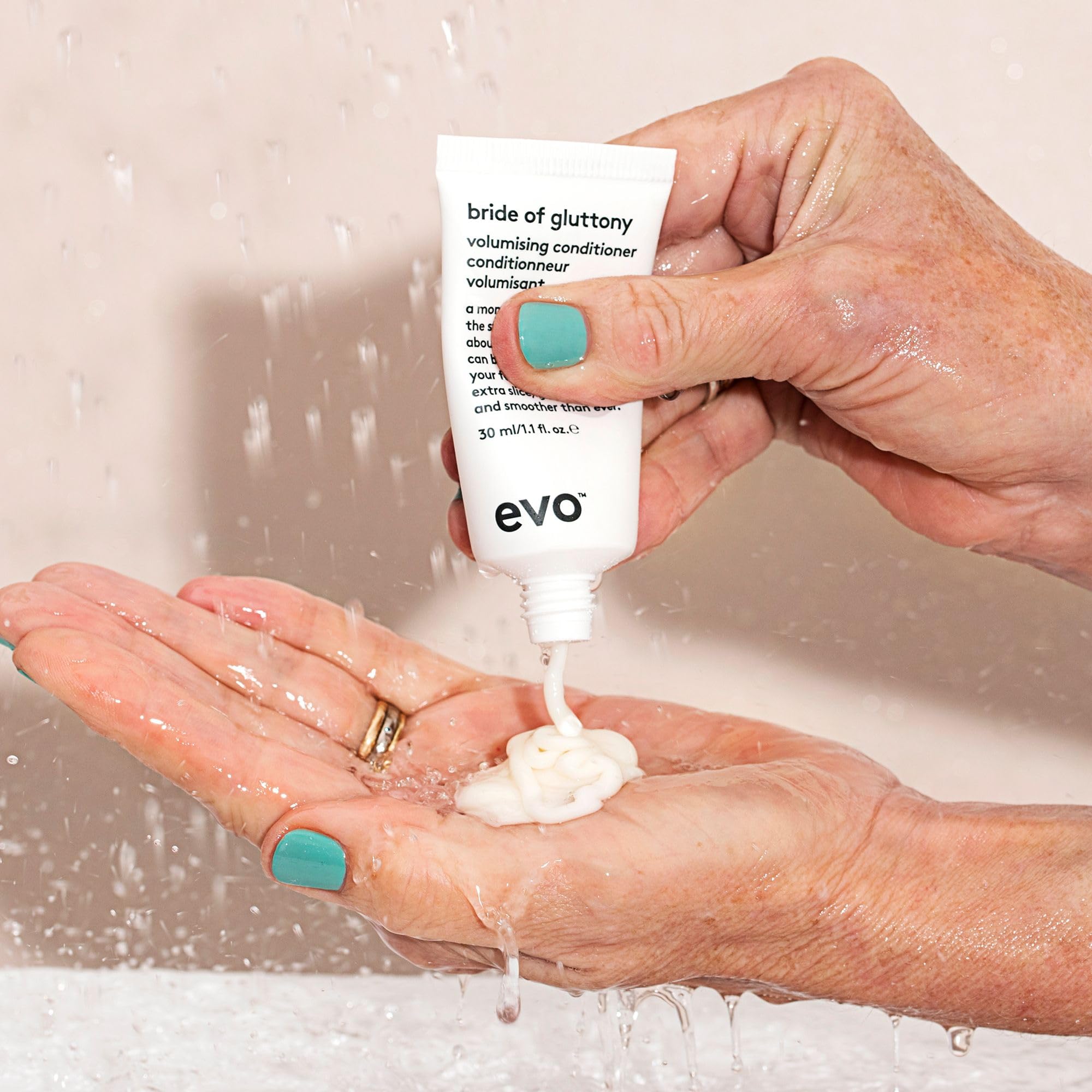 Evo Bride Of Gluttony Volumizing Conditioner - Protects Hair Colour - Reduces Frizz And Tones Hair Colour - 30Ml / 1.1Fl.Oz