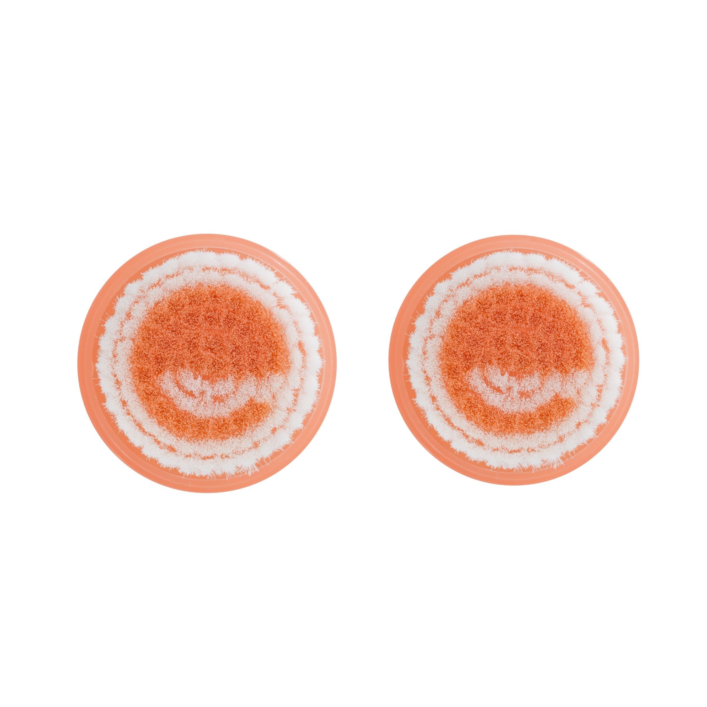 EcoTools Mini Facial Cleansing Brush, Infused with Citrus, Boosts Collagen, Safe for Sensitive Skin, Exfoliates & Clean Pores, T