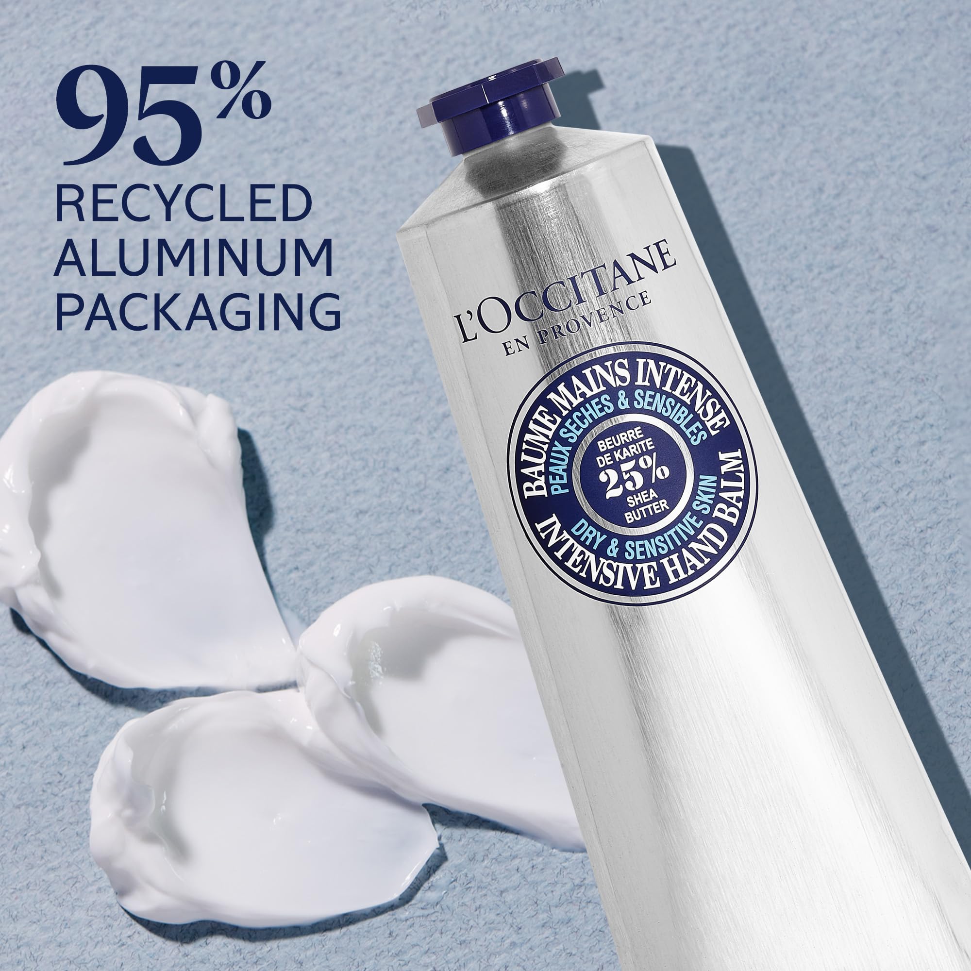Loccitane Nourishing Intensive Hand Balm: With 25% Organic Shea Butter, Intense Nourishment, Vegan, 1 Oz