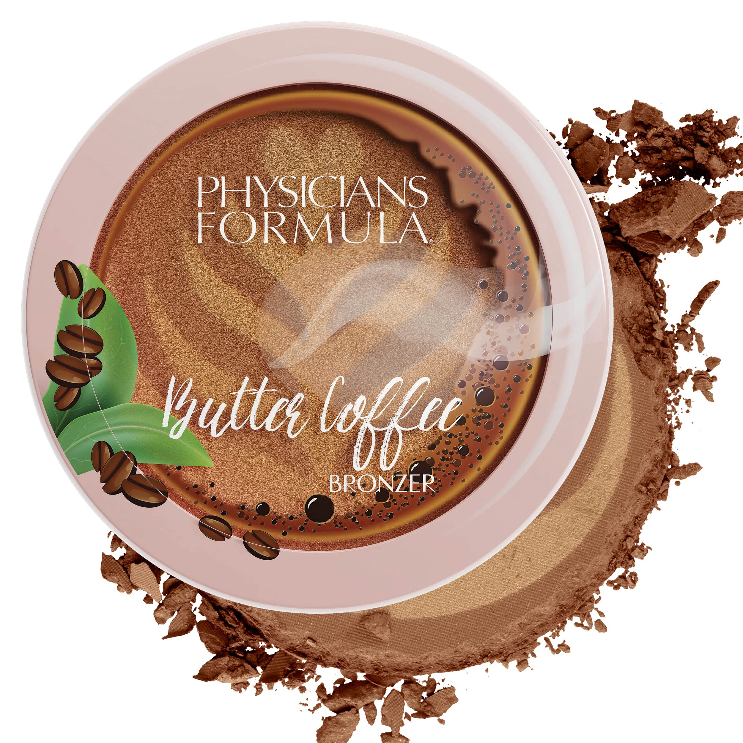 Physicians Formula Murumuru Butter Cheat Day Donut Bronzer, Lightweight, Cruelty-Free, For Sensitive Skin, Dark Shimmer Cream Br