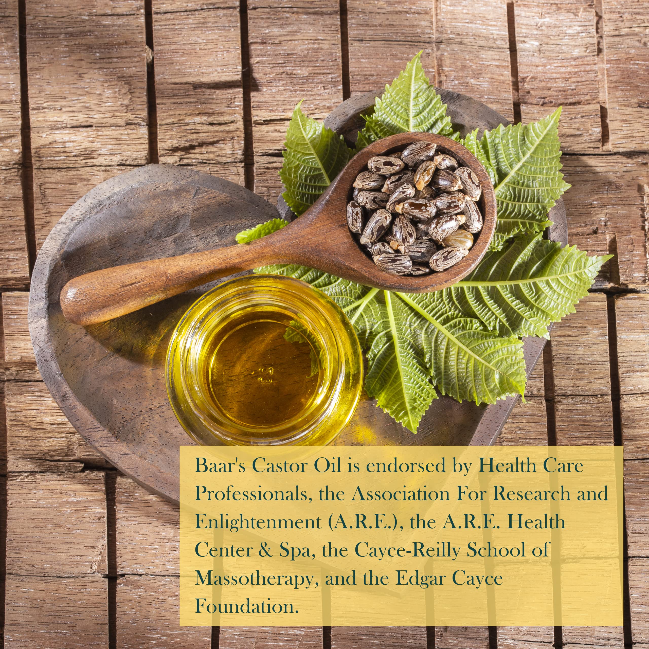 Baar Palma Christos, Organic Castor Oil, 8 Oz