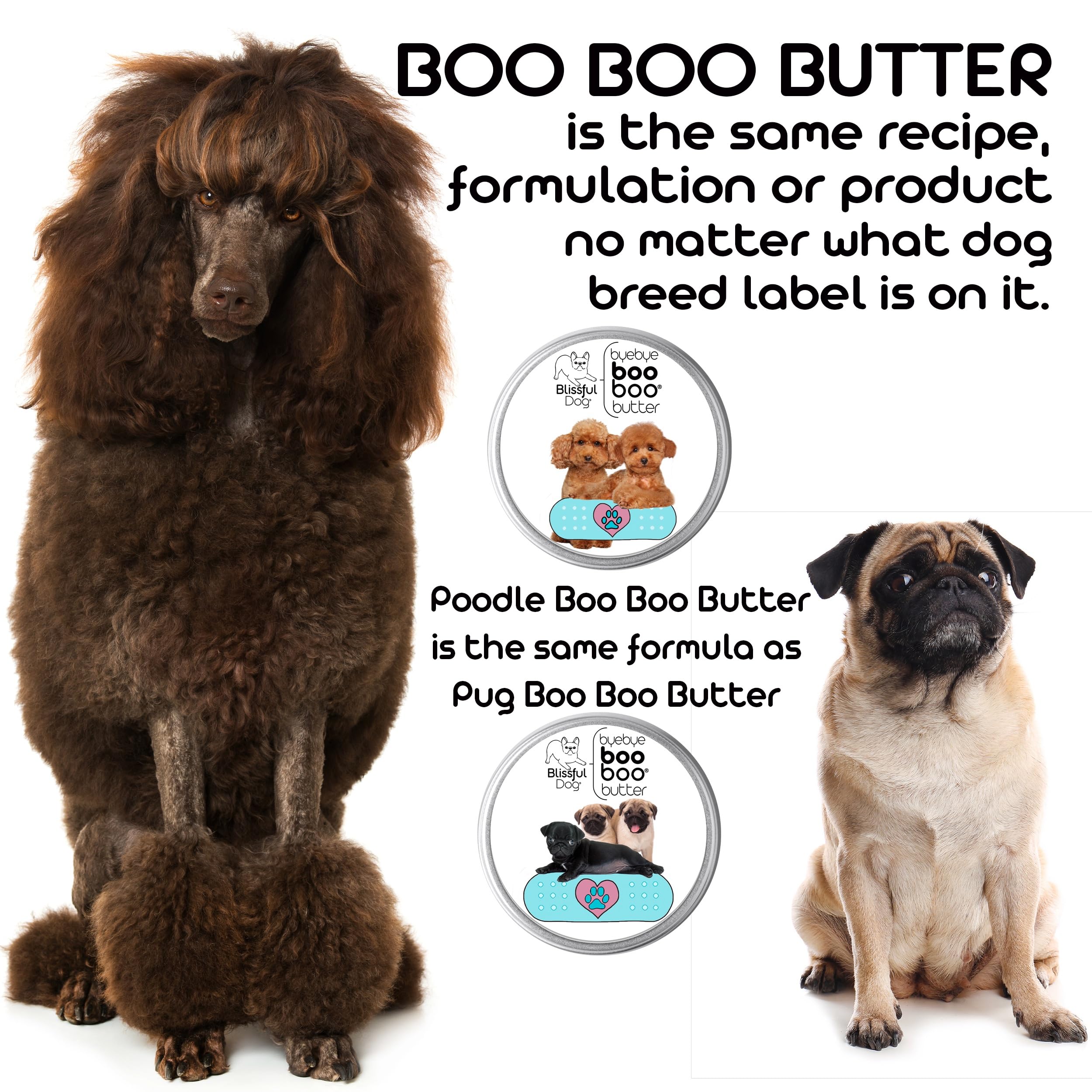 The Blissful Dog 4 Oz Tin Beagle Booboo Butter