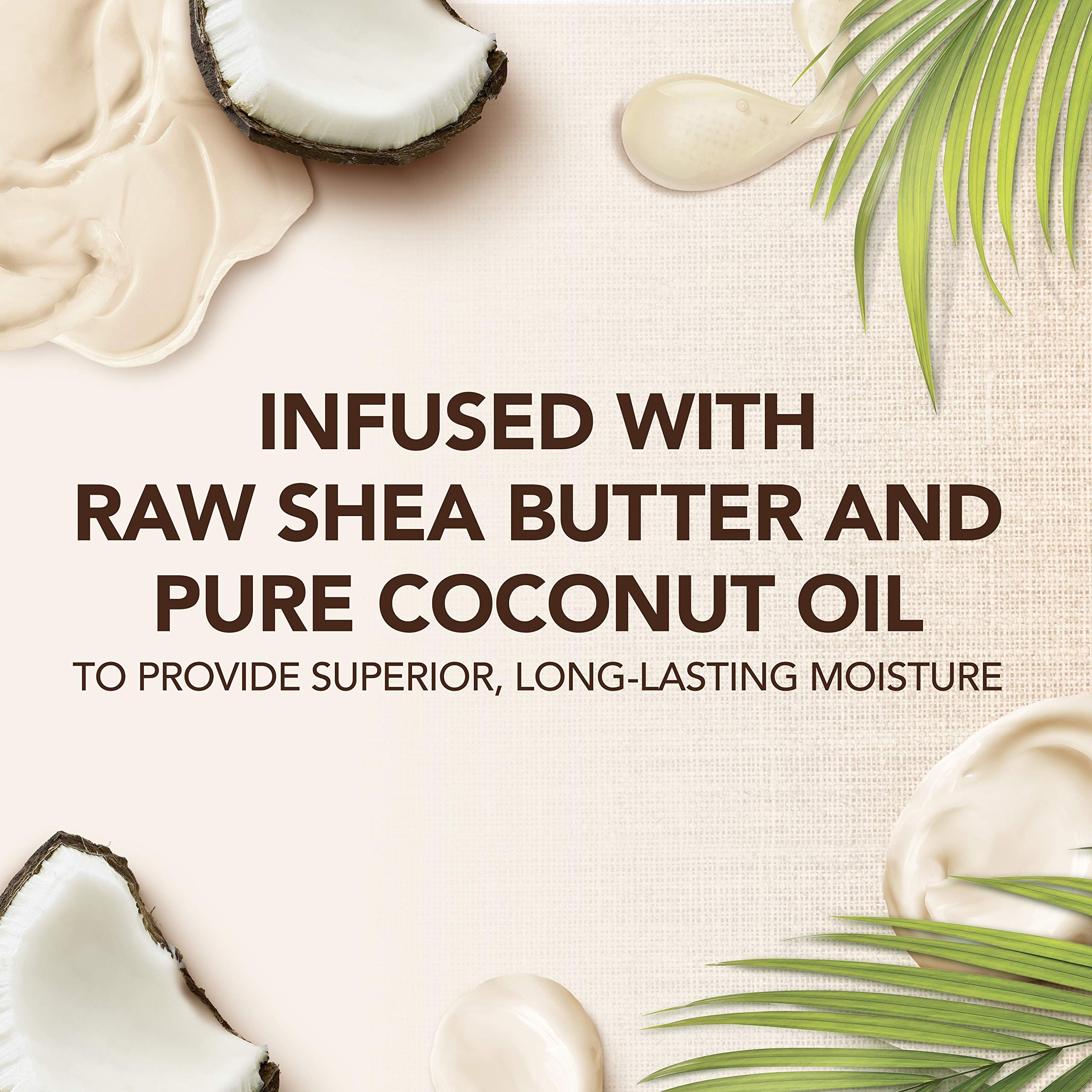 Suave Professionals For Natural Hair Shea Butter And Coconut Oil For Wavy To Curly Hair Paraben-Free And Dye-Free Hair Cream, 12