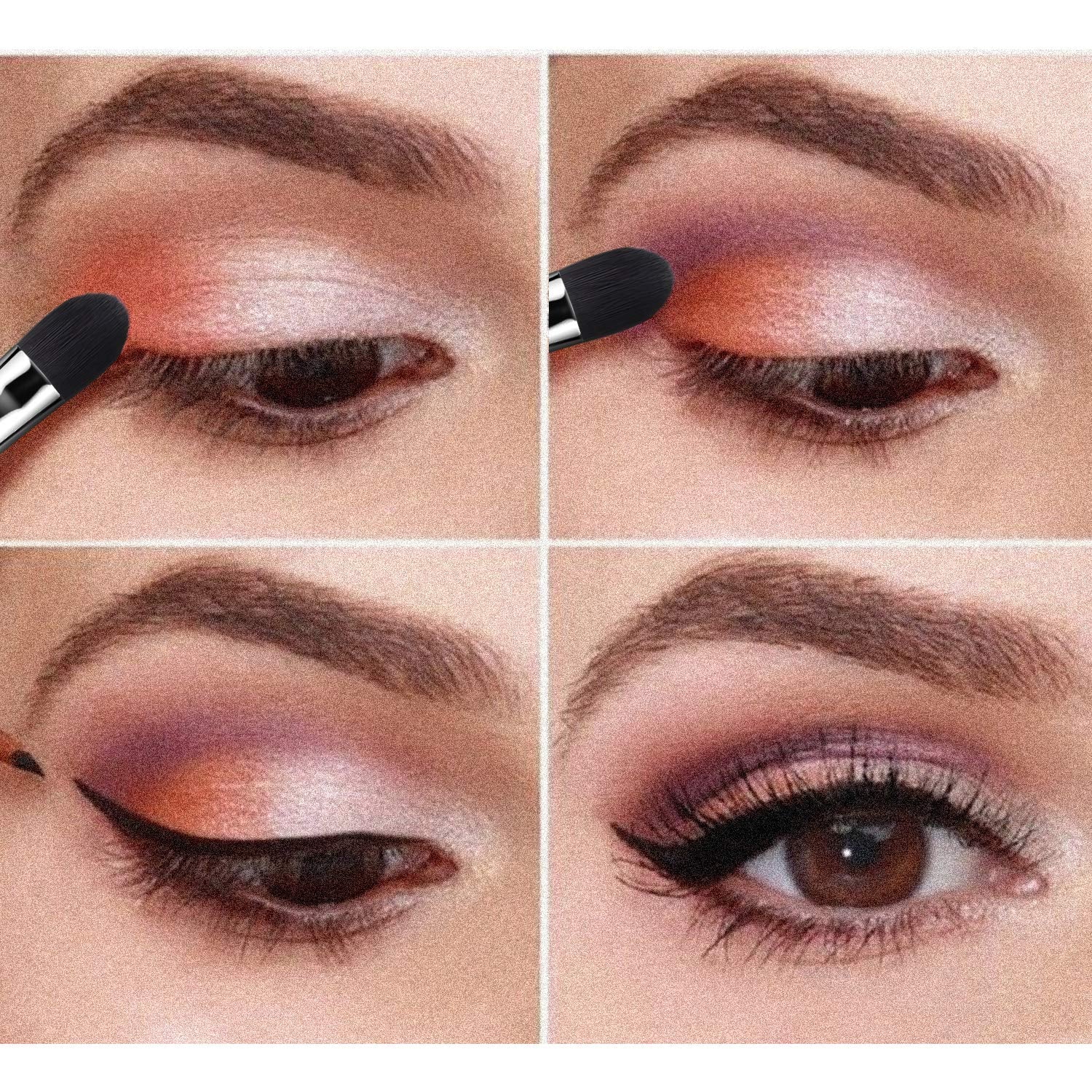 Professional Shader Eyeshadow Brush, Eigshow-Pro All Over Short Shader Eye Makeup Brush With Dense Rounded Natural Hair Bristles