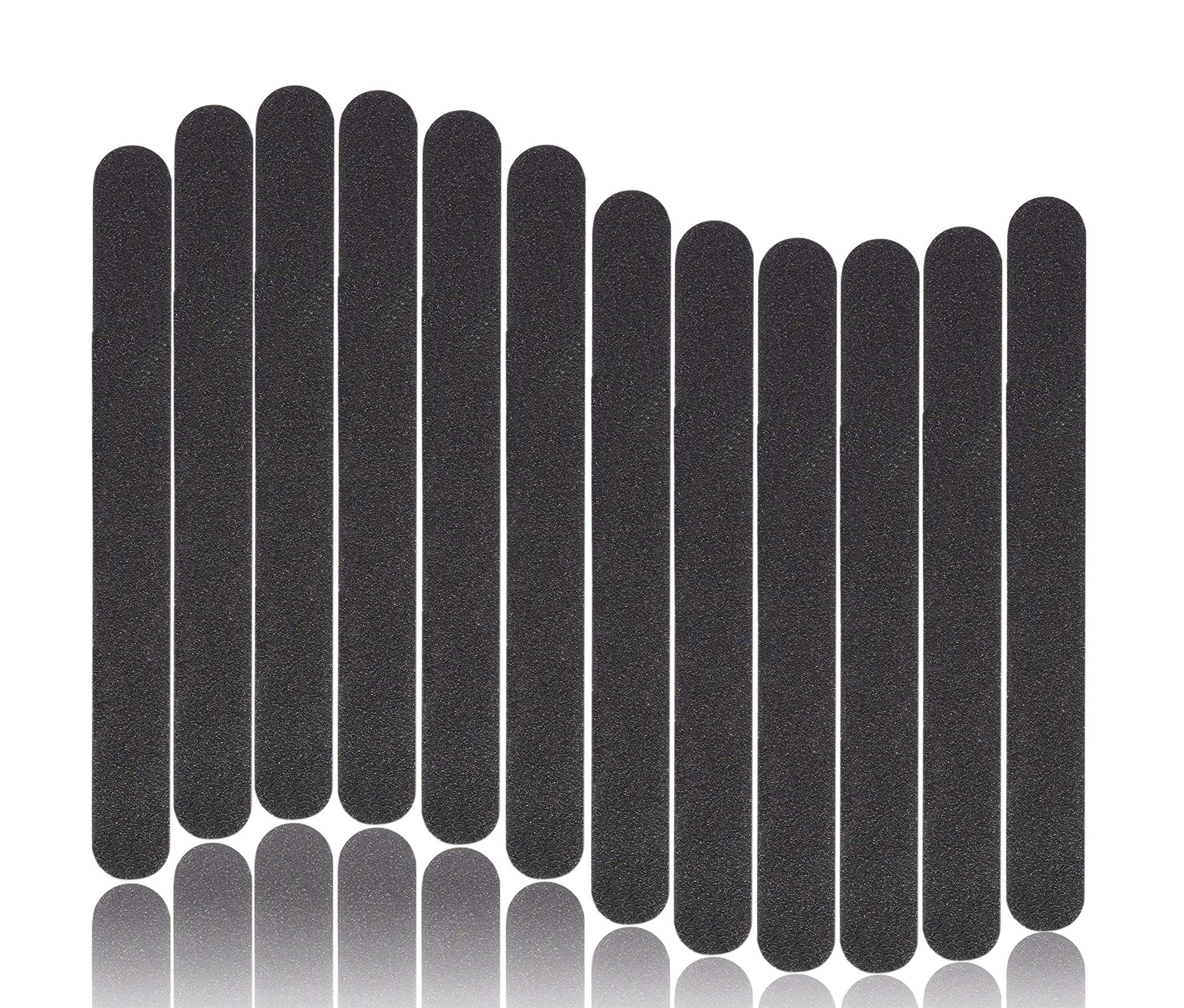 Nail File 43ct 100180 grit Emery Board Filer for AcrylicNatural Fingernail
