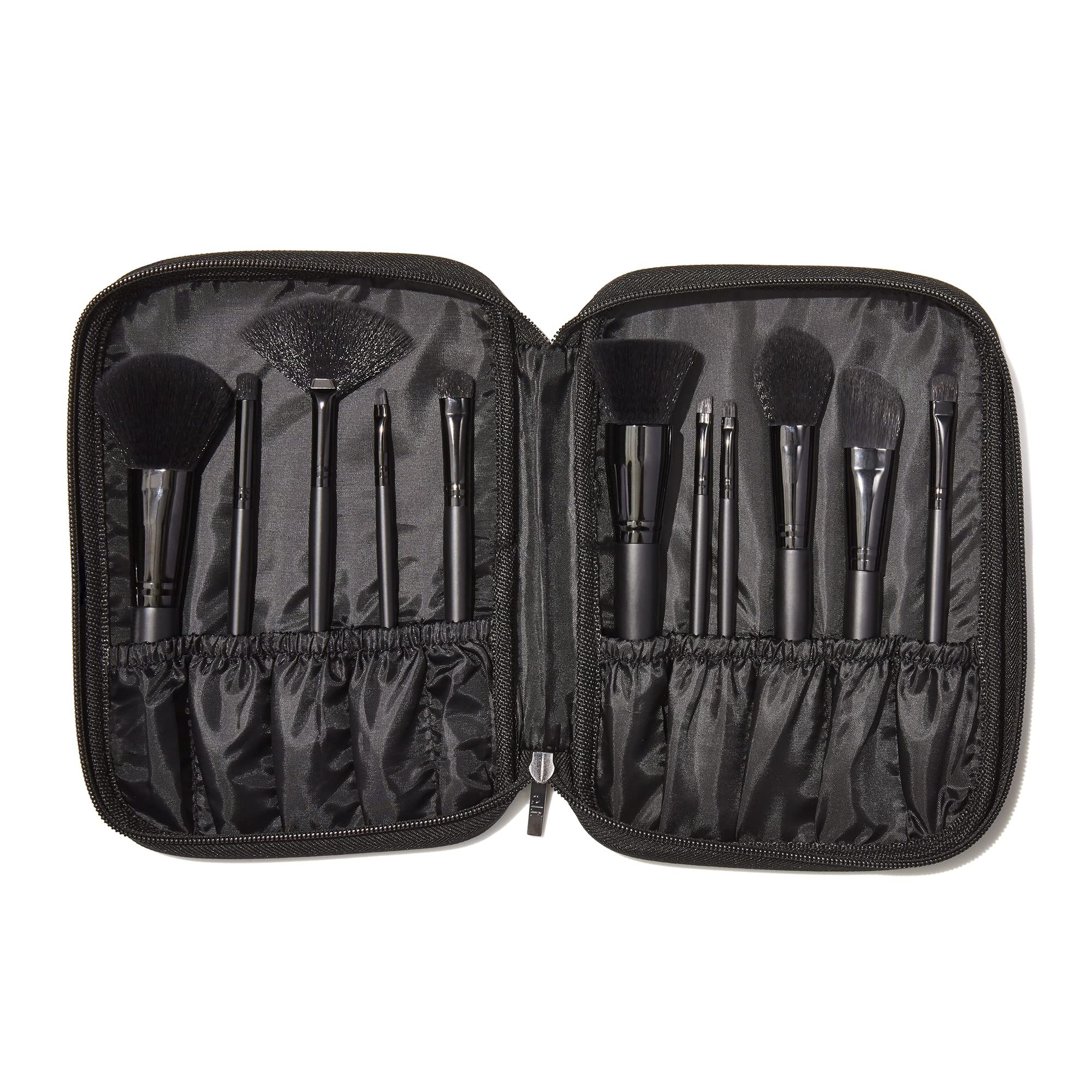 e.l.f. Cosmetics 11 Piece Brush Collection, 11 Makeup Brushes For All Your Needs From Foundation To Bronzer, Eyeshadow & more
