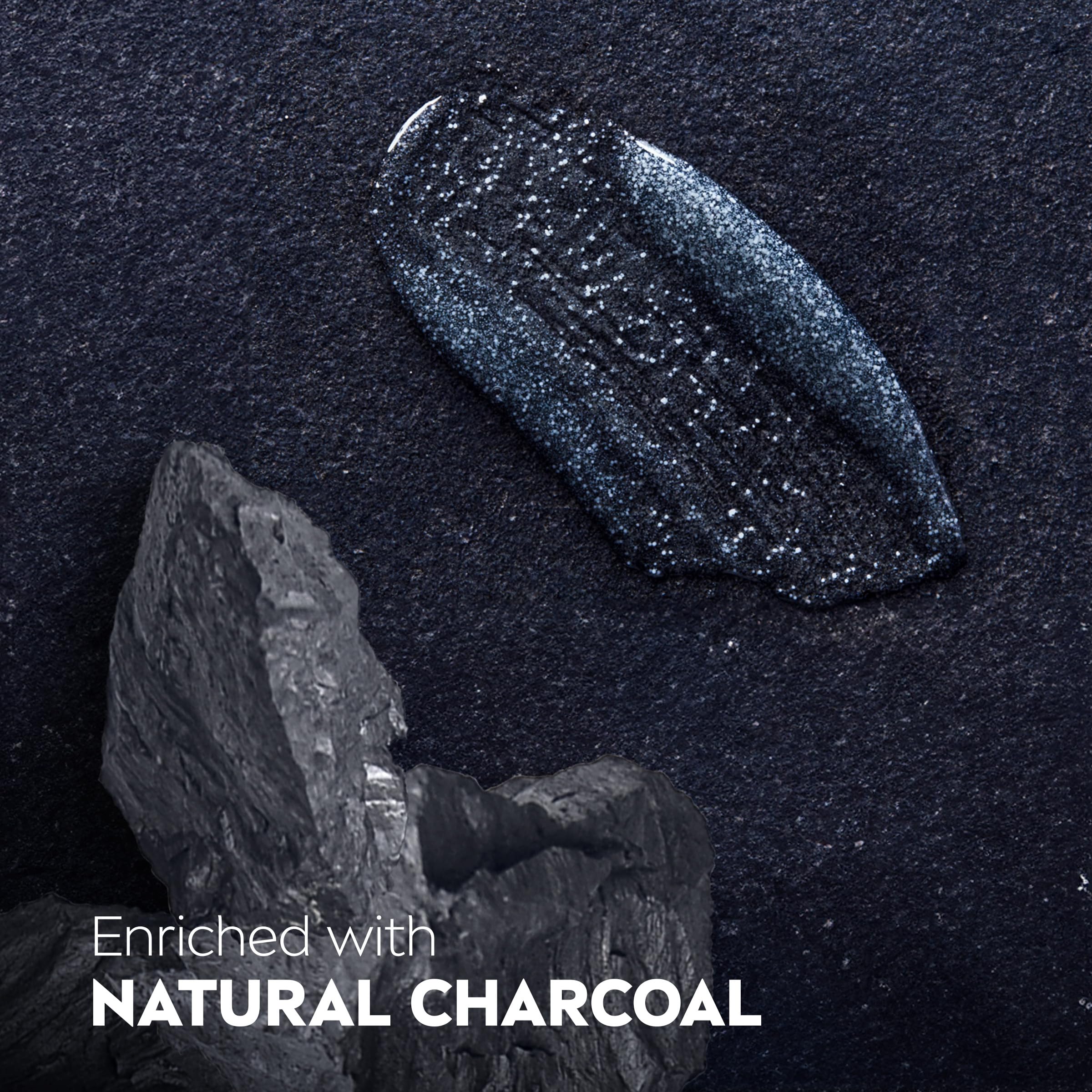 Nivea Men Deep Clean Face Wash And Scrub With Natural Charcoal, Exfoliating Face Wash For Men Removes Excess Oil, Dirt And Impur