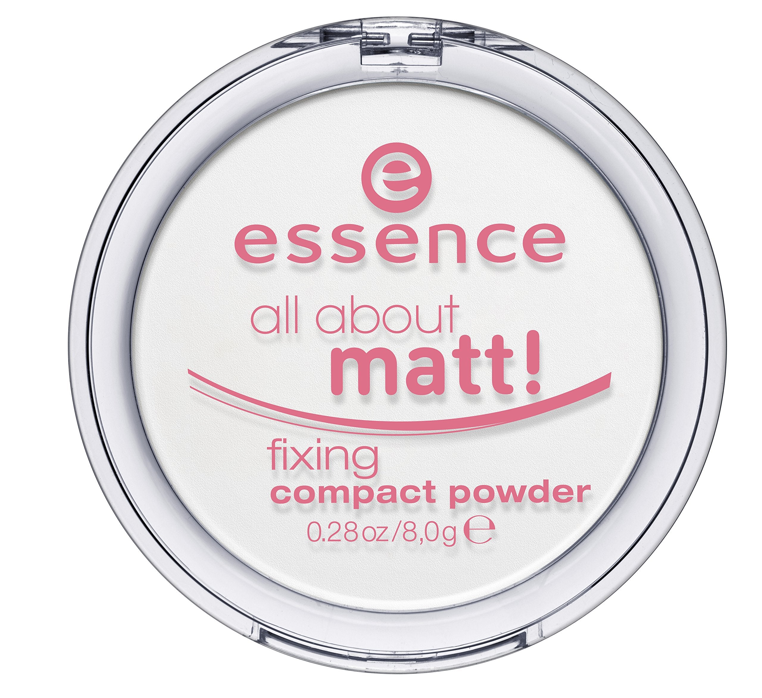 Essence  All About Matt Fixing Compact Powder  Translucent - For All Skin Tones And Types