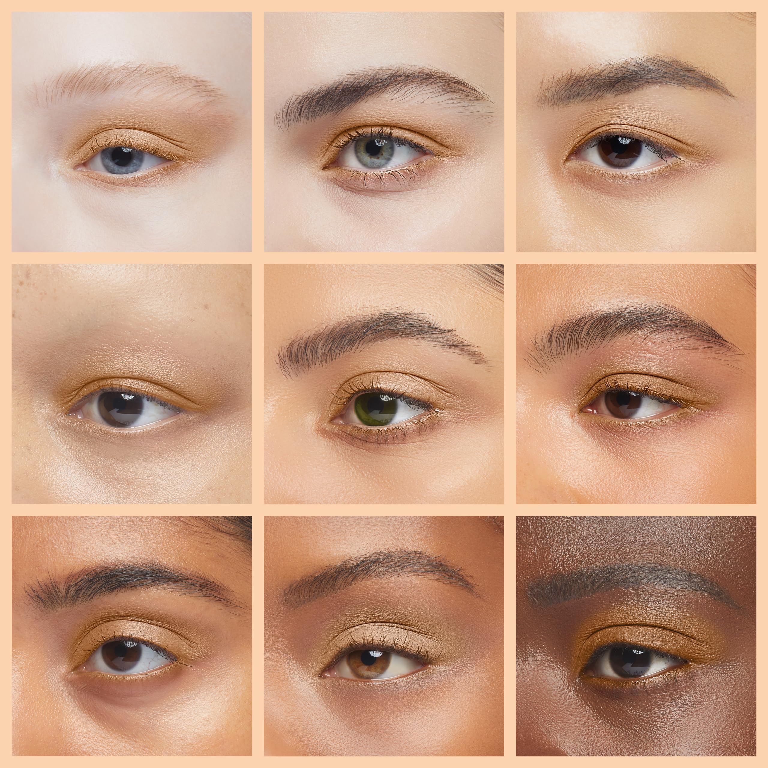 Pure Ziva Cantaloupe Matte Soft Orange Pink Beige Pressed Powder Single Vegan Eyeshadow; Talc, Paraben & Cruelty Free