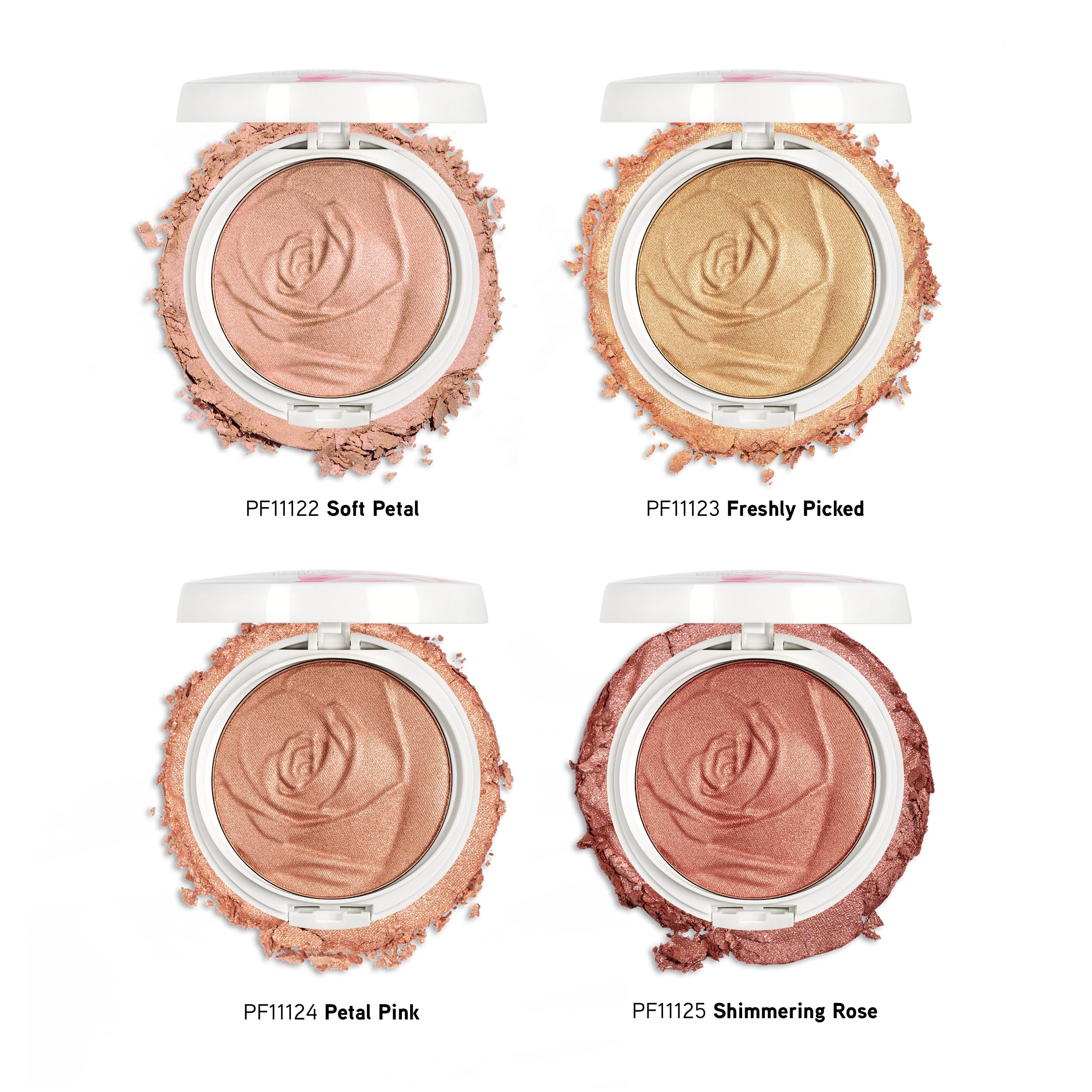 Physicians Formula Ros   All Day Highlighter Blush Face Powder Shimmer Petal Glow, Pink Freshly Picked, Dermatologist Tested, Cl