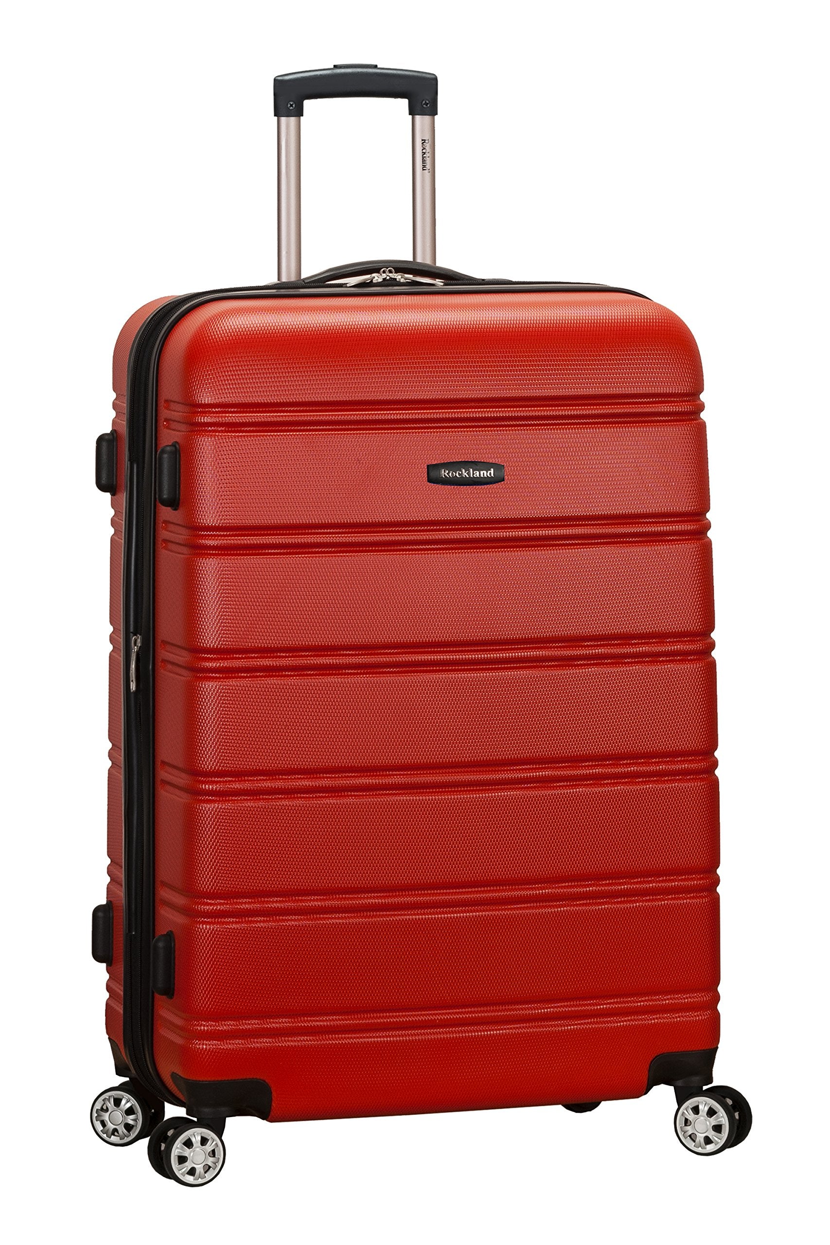 Rockland 28'' Expandable Abs Dual Wheel Spinner Red
