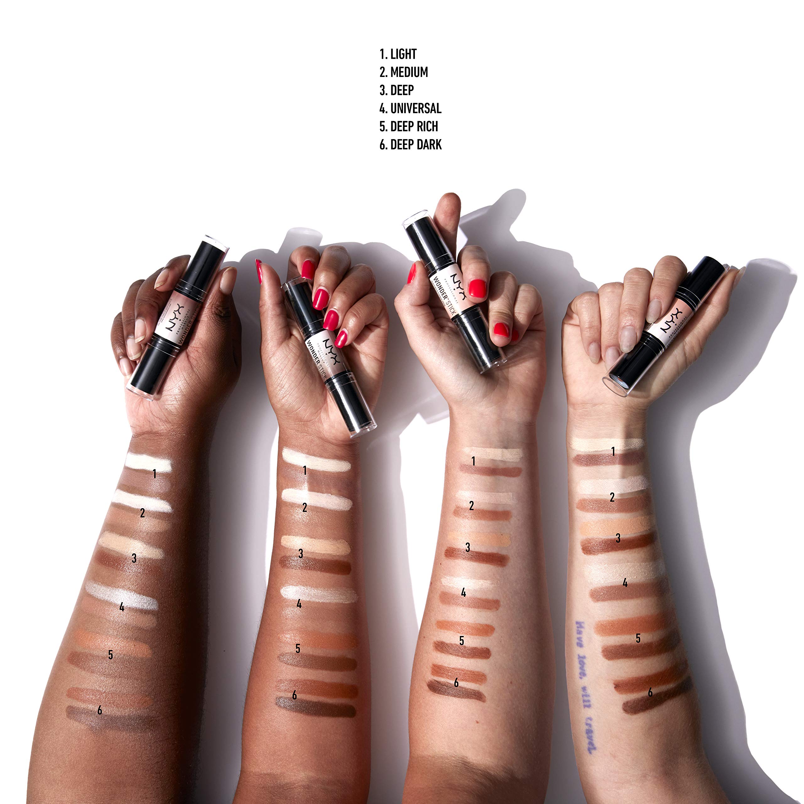 Nyx Professional Makeup Wonder Stick, Highlight & Contour - Light