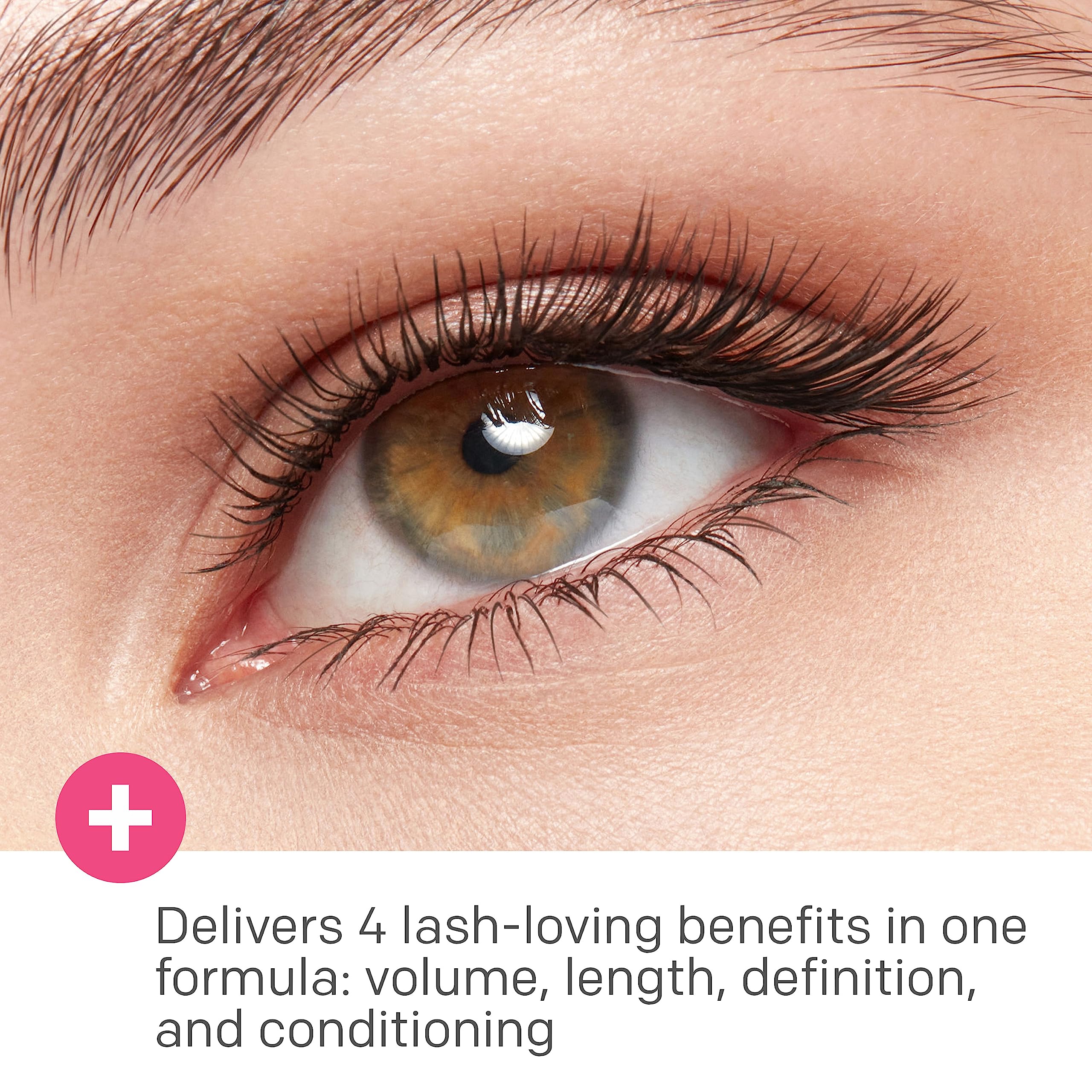 Almay Multi-Benefit Mascara, Blackest Black, 0.24 Fl. Oz.