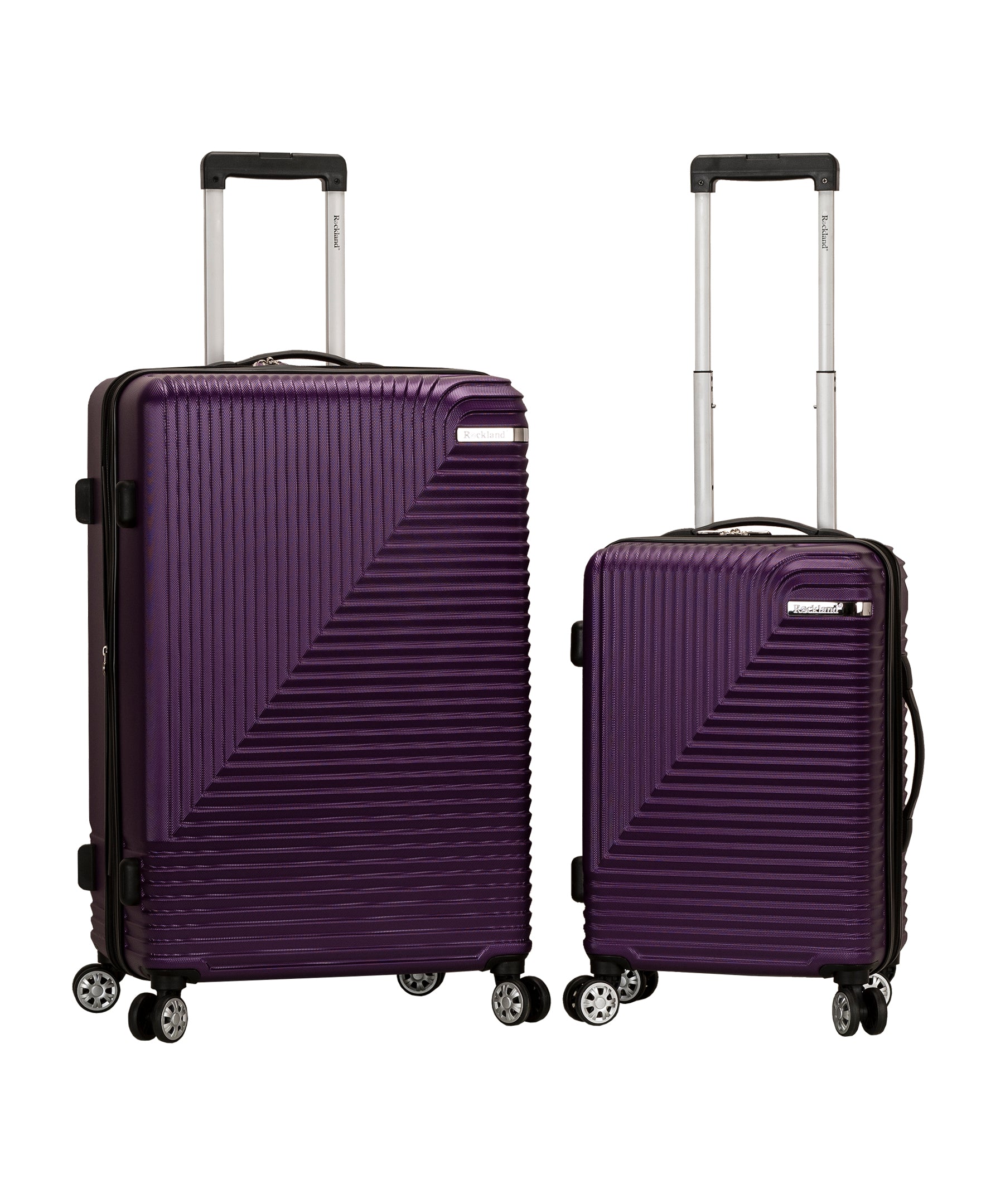 Star Trail 2 Pc Abs Luggage Set