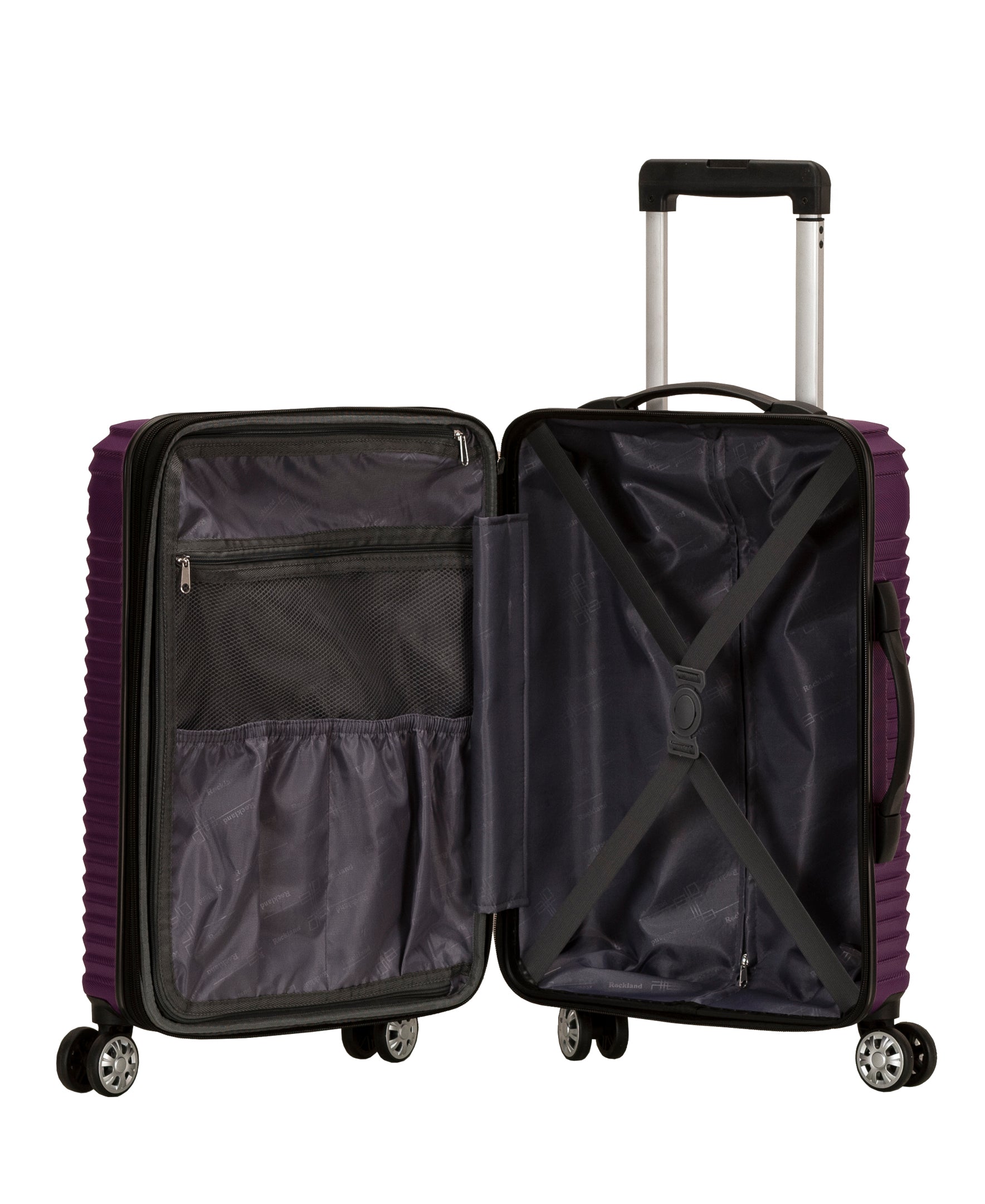 Star Trail 2 Pc Abs Luggage Set